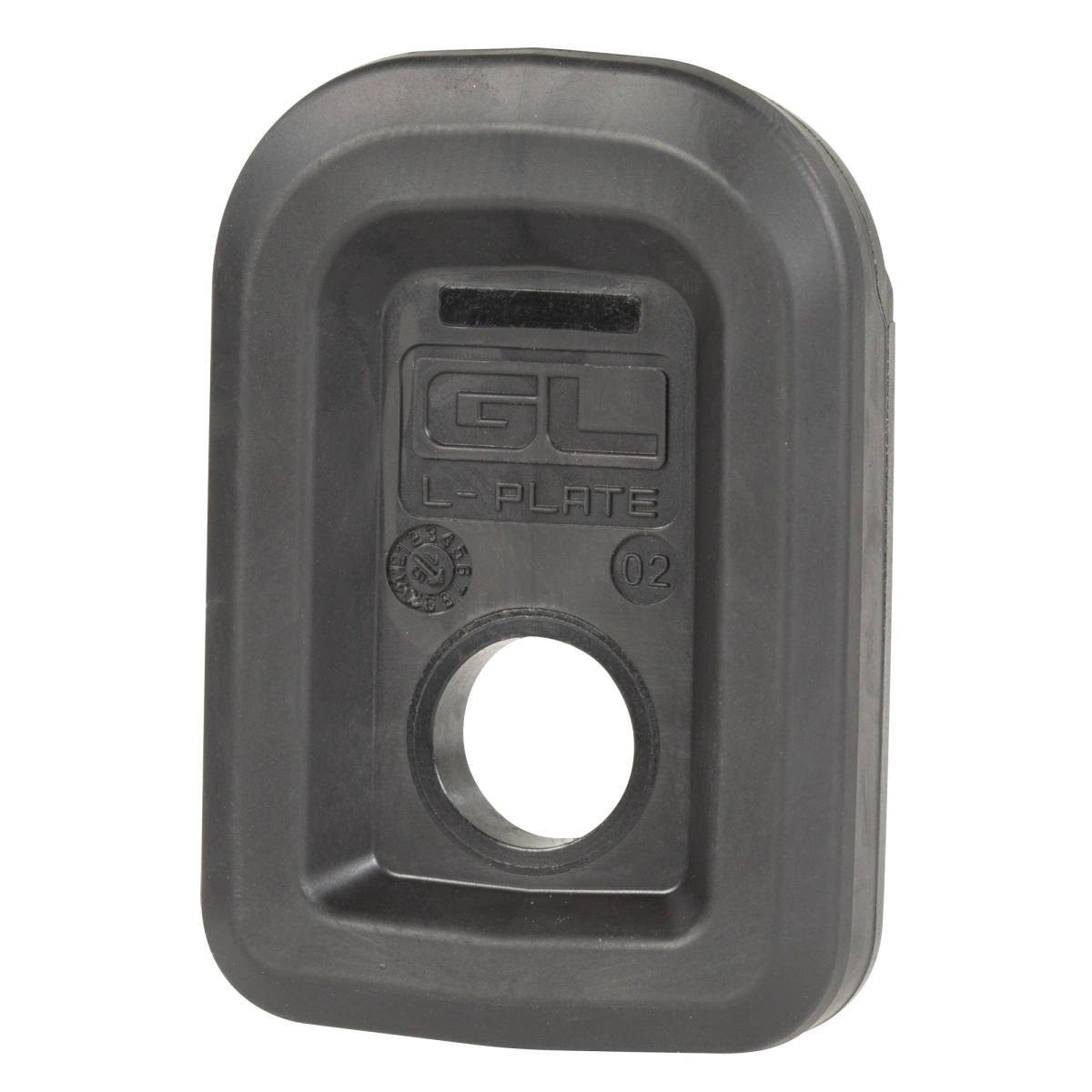 Magpul MAG567-BLK GL L-Plate Made of Polymer w/ Over Molded Rubber &...-img-1