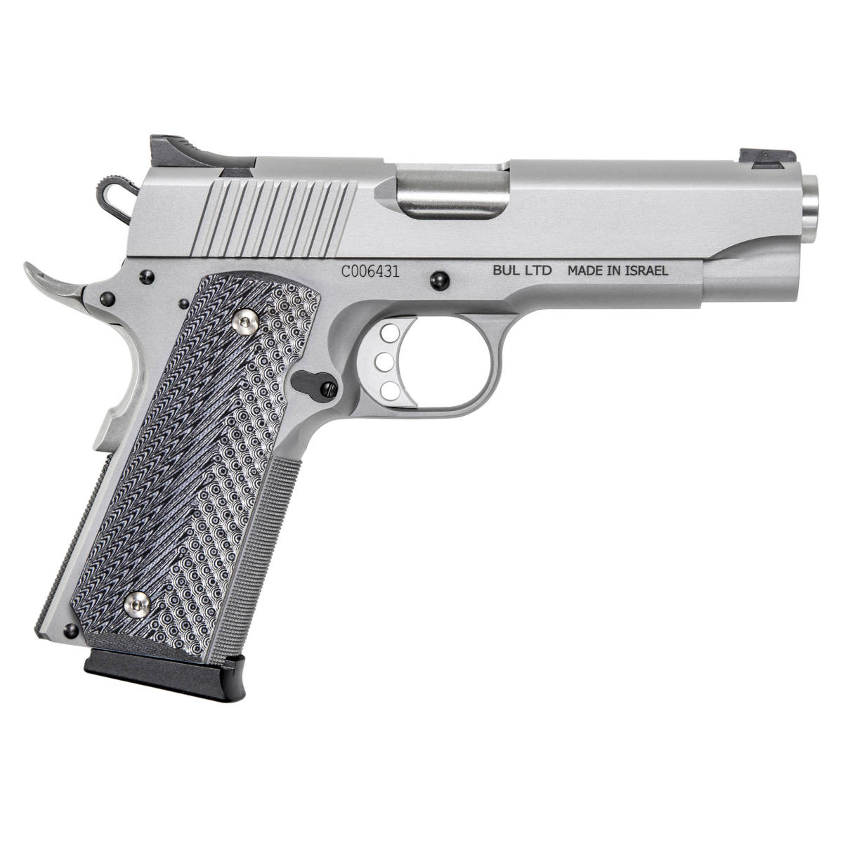 Magnum Research DE1911CSS 1911C 45 ACP 8+1, 4.30” Stainless Steel Bull-img-1