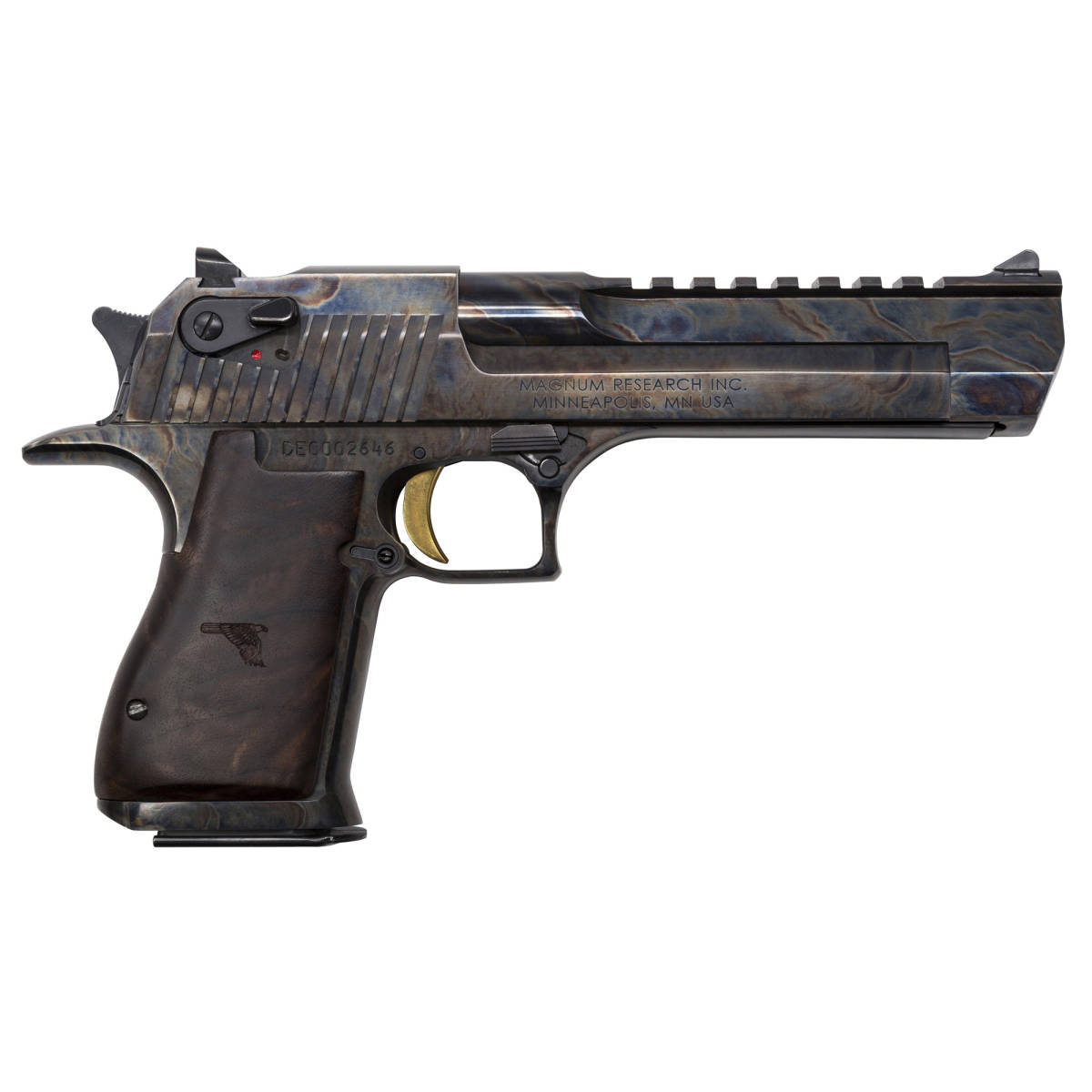 Magnum Research DE50CH Desert Eagle Mark XIX 50 AE 6” 7+1 Color Case...-img-2