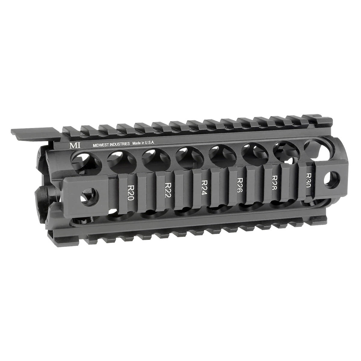 MIDWEST INDUSTRIES INC MCTAR17G2 Gen 2 AR15 6061 Aluminum Black Hard
