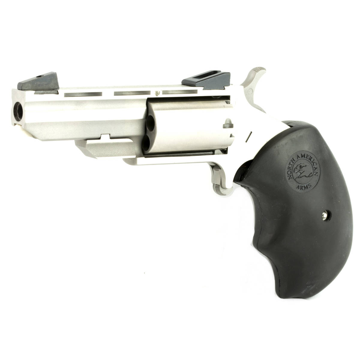 NAA Black Widow 22 Mag 5rd 2” SS MINI Revolver Magnum WMR 22WMR-img-2