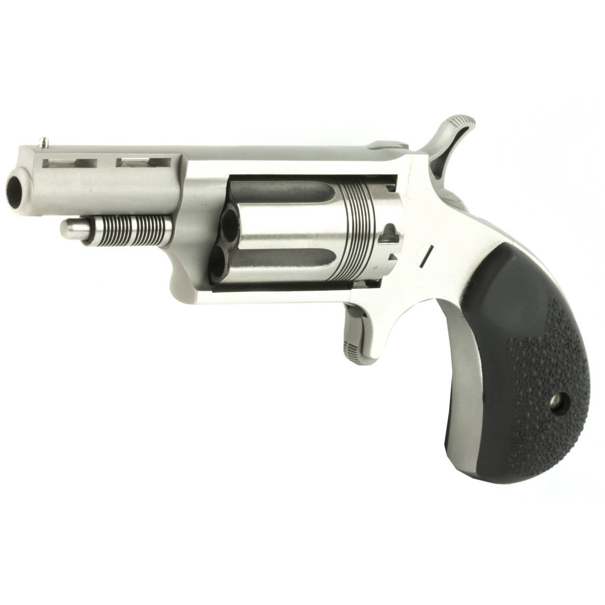 NAA Wasp Combo Single 22 LR/22 Mag 1.63” 5 Rd Black Pebbled Rubber Grip-img-2