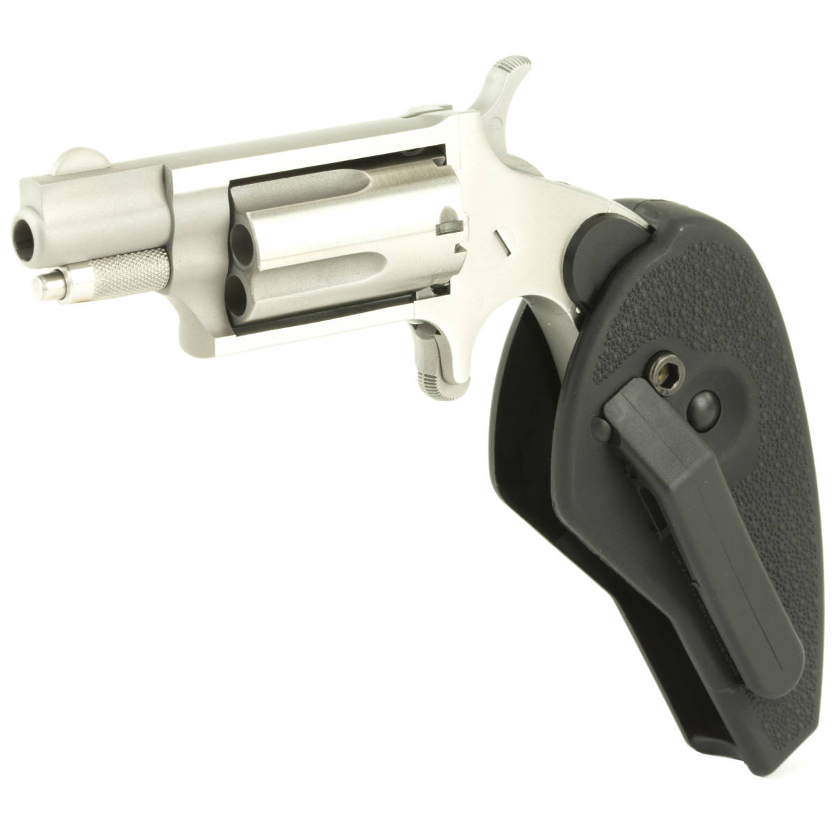 NAA Mini-Revolver 22 Mag Holster Grip 5rd Stainless North American Arms-img-2