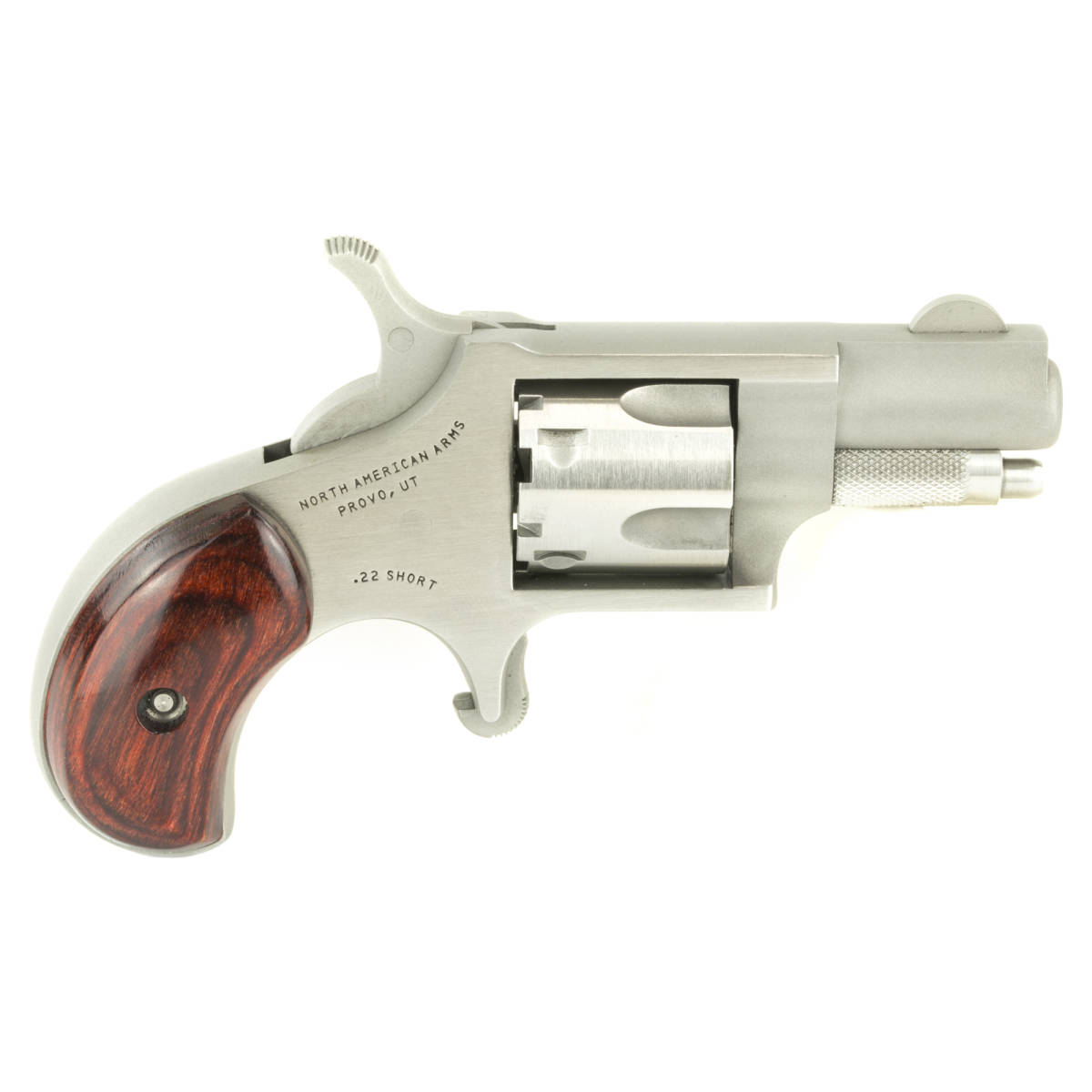 North American Arms 22S Mini-Revolver 22 Short 5rd 1.13” Barrel,...-img-1