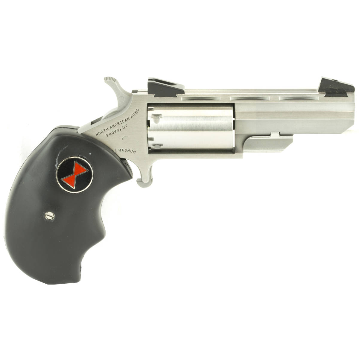 NAA BWC Black Widow 22LR/22Mag 5rd 2" Stainless Steel Revolver-img-1