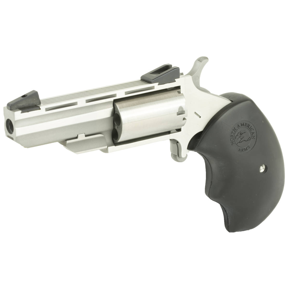 NAA BWC Black Widow 22LR/22Mag 5rd 2" Stainless Steel Revolver-img-2
