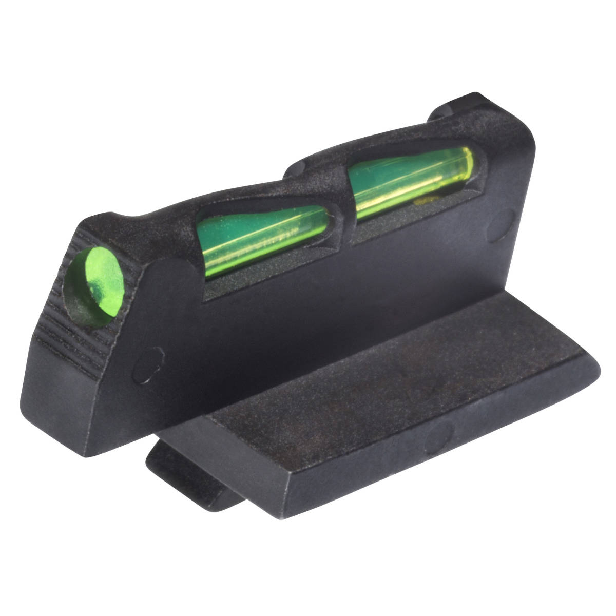 HiViz GPLW01 LiteWave Ruger GP100 Front Sight Green Fiber Optic-img-1