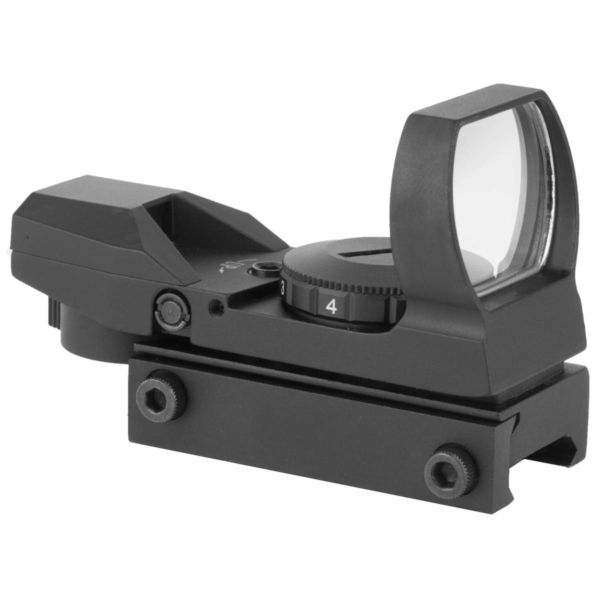 NcStar D4B Red Four Reticle Reflex Optic Black Anodized 1 x 0.95”...-img-2
