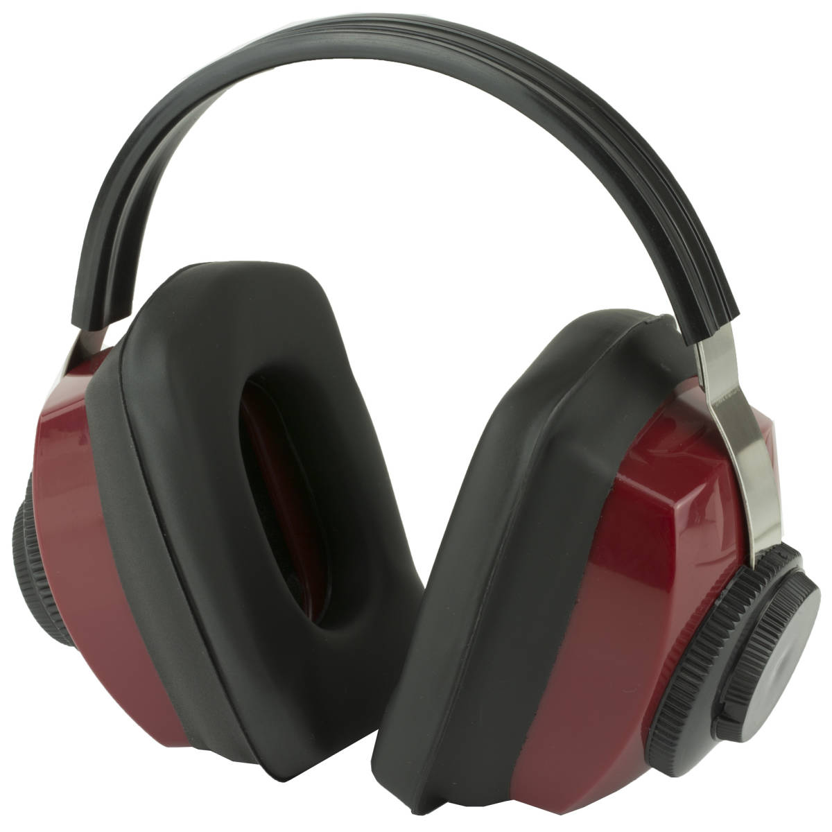 Radians Competitor Electronic Hearing Protection Muffs Red/Black-img-1