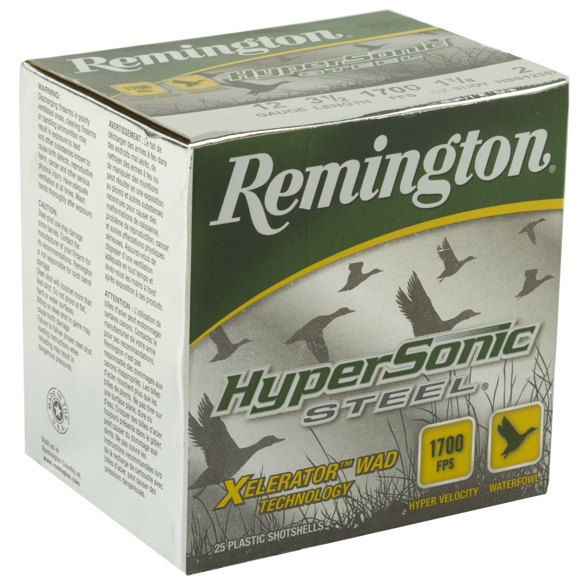 Remington Ammunition 26795 HyperSonic Steel 12 Gauge 3.50” 1 3/8 oz 2...-img-1