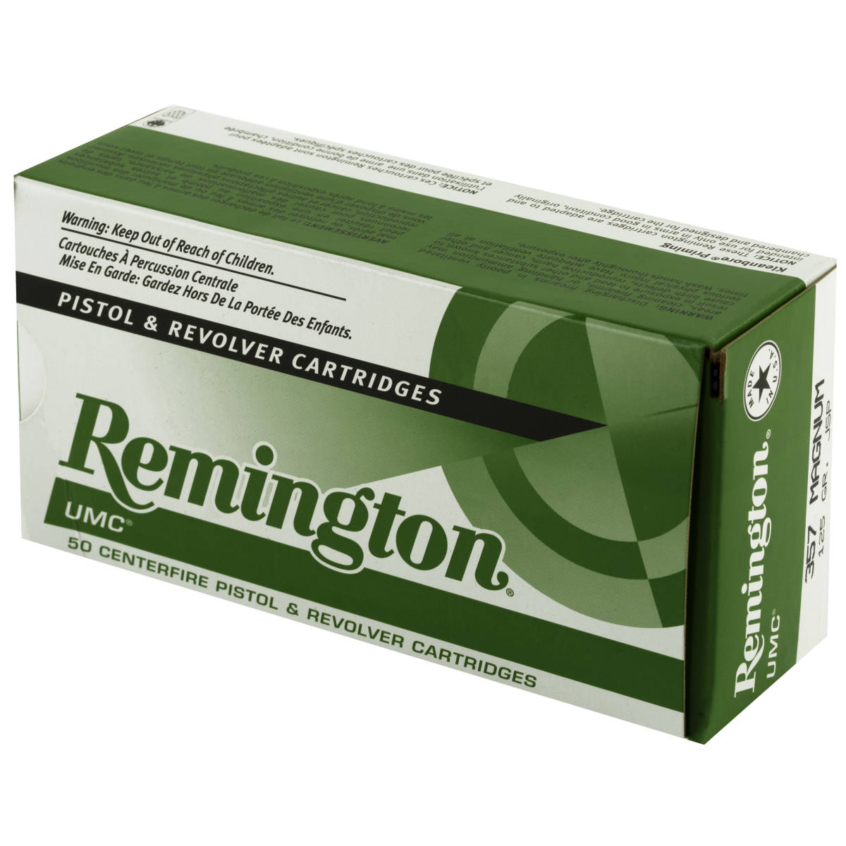REMINGTON 357 MAGNUM UMC MAG 125GR JSP 50 ROUNDS 357MAG AMMO-img-3