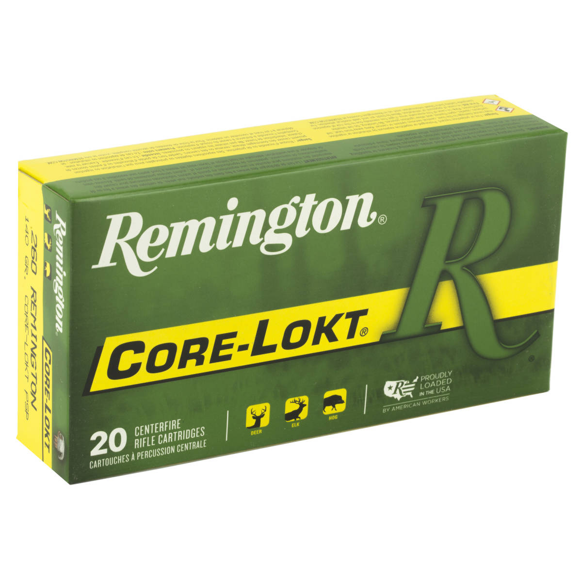 Remington Ammunition 21292 Core-Lokt 260 Rem 140 gr Pointed Soft Point...-img-2