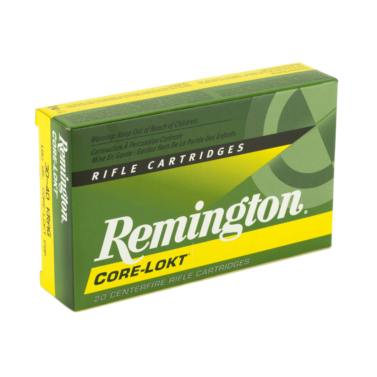 Remington Ammunition 28345 Core-Lokt 30-40 Krag 180 gr Pointed Soft ...