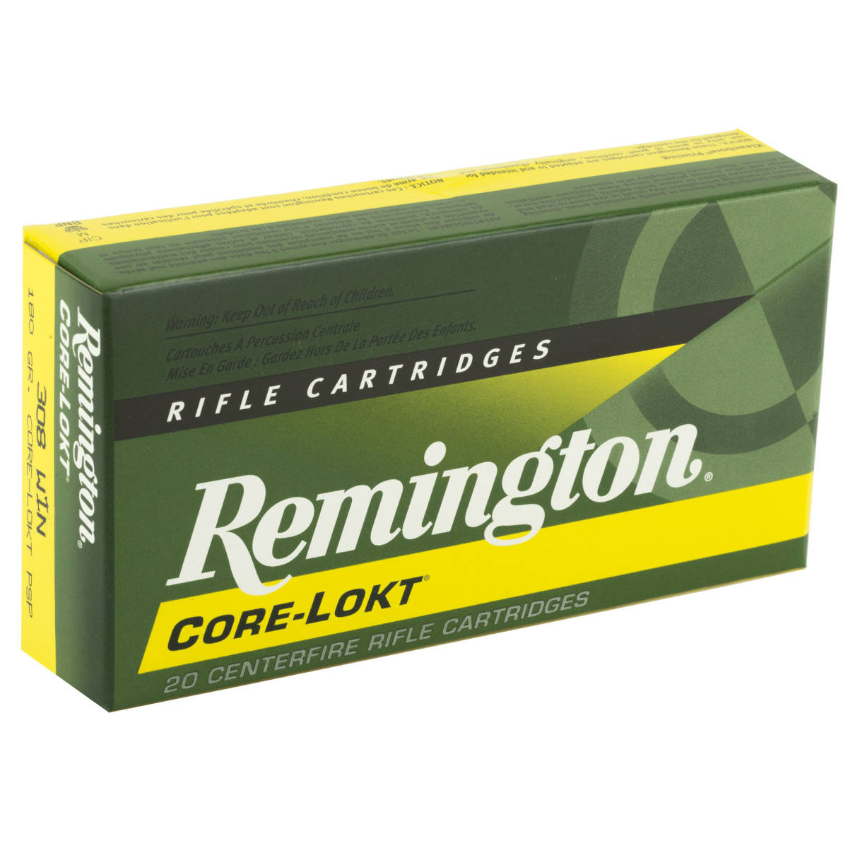 Remington Core Lokt PSP 308 Win 180 Gr 20 Rounds Ammo R308W3-img-1