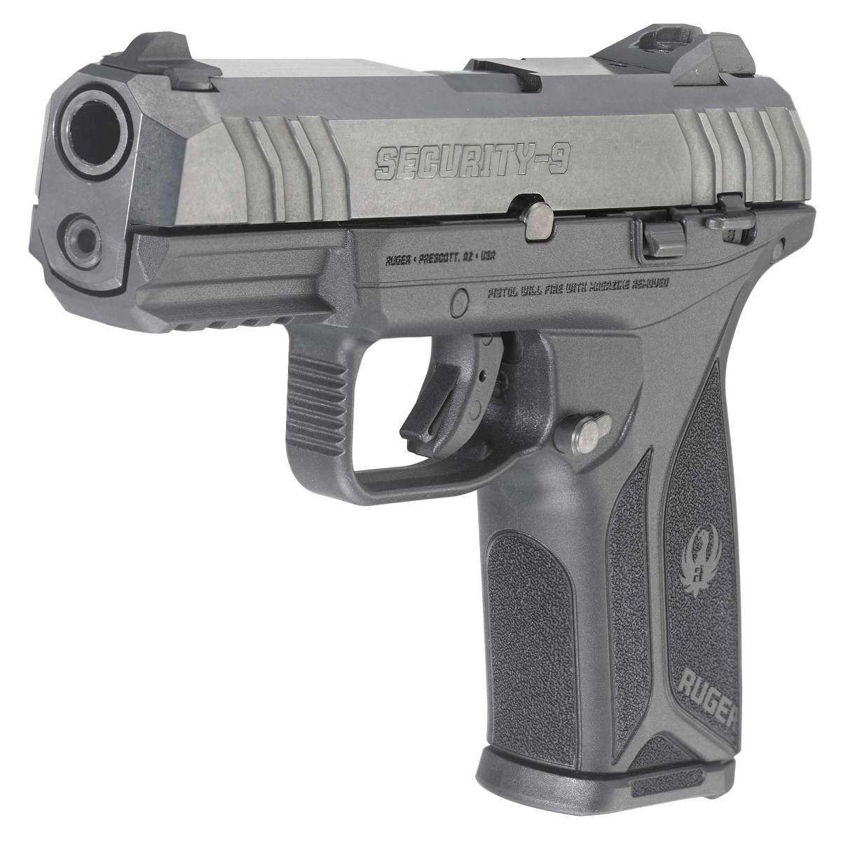 Ruger Security-9 9mm 4” 10+1 Black Oxide Polymer Frame Manual Safety...-img-1