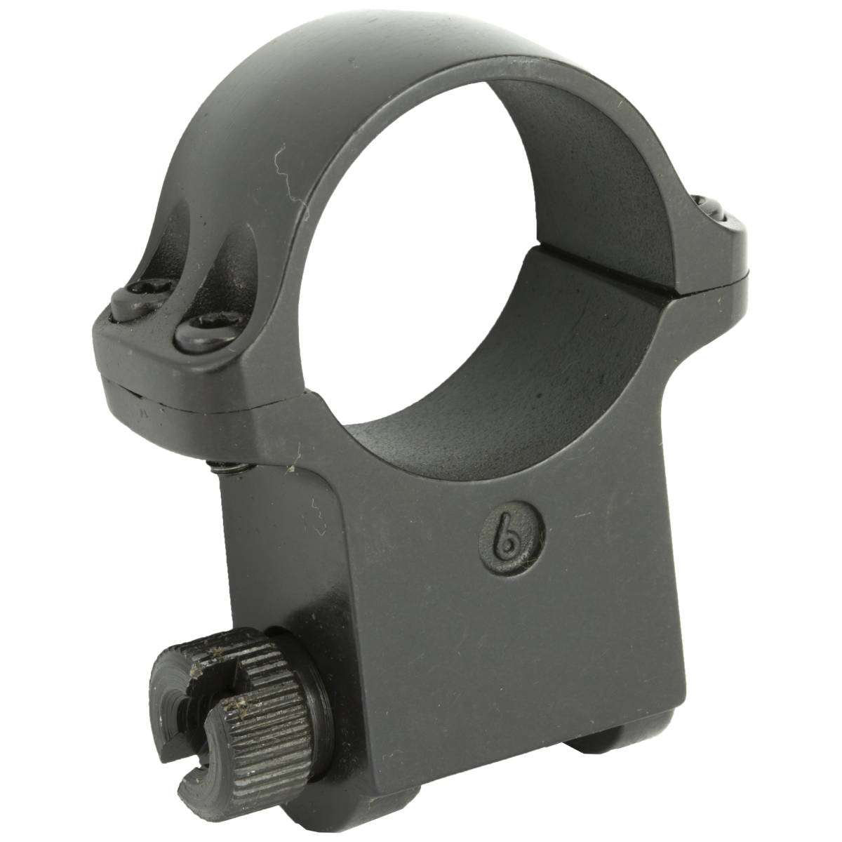 Ruger 90280 6BHM Scope Ring Matte Black 1” Extra High-img-1