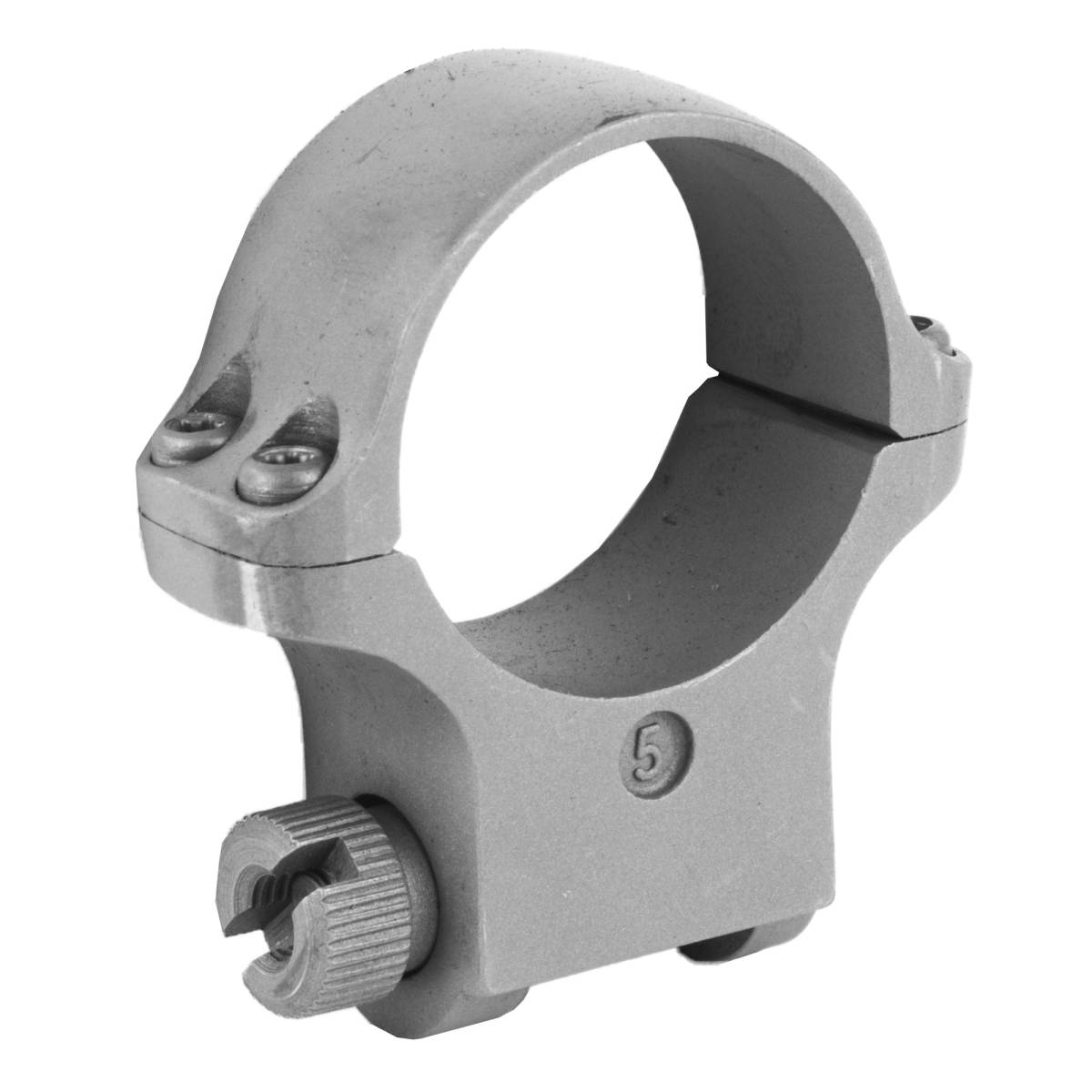 Ruger Scope Ring Silver 30mm High 90319 736676903191-img-1