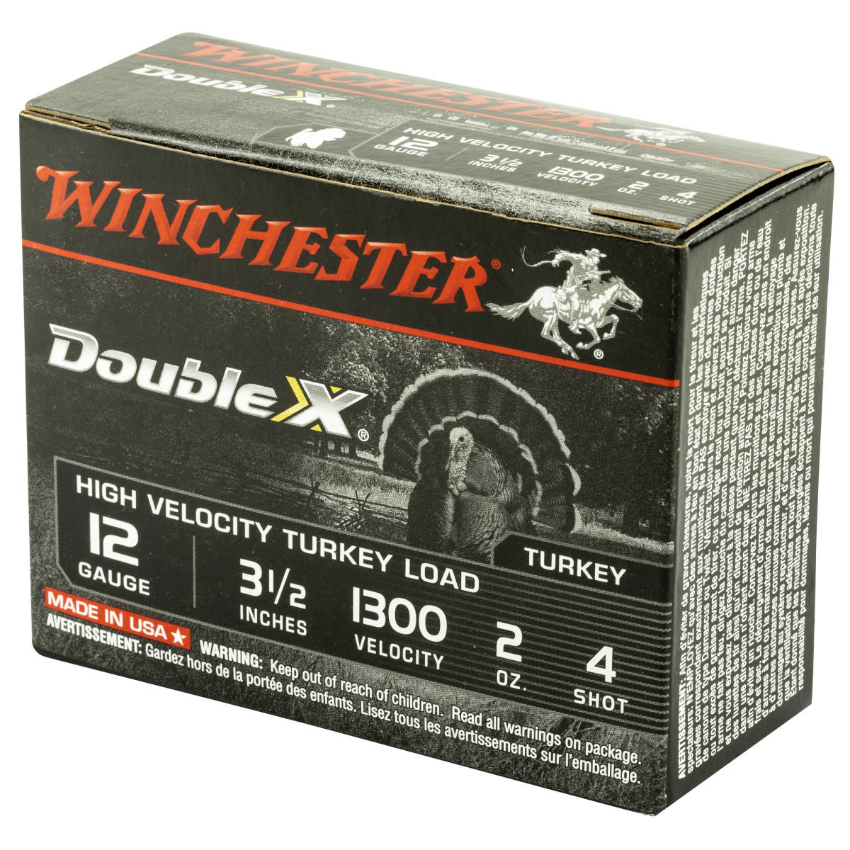 Winchester Ammo STH12354 Double X High Velocity Turkey 12Gauge 3.50”...-img-3