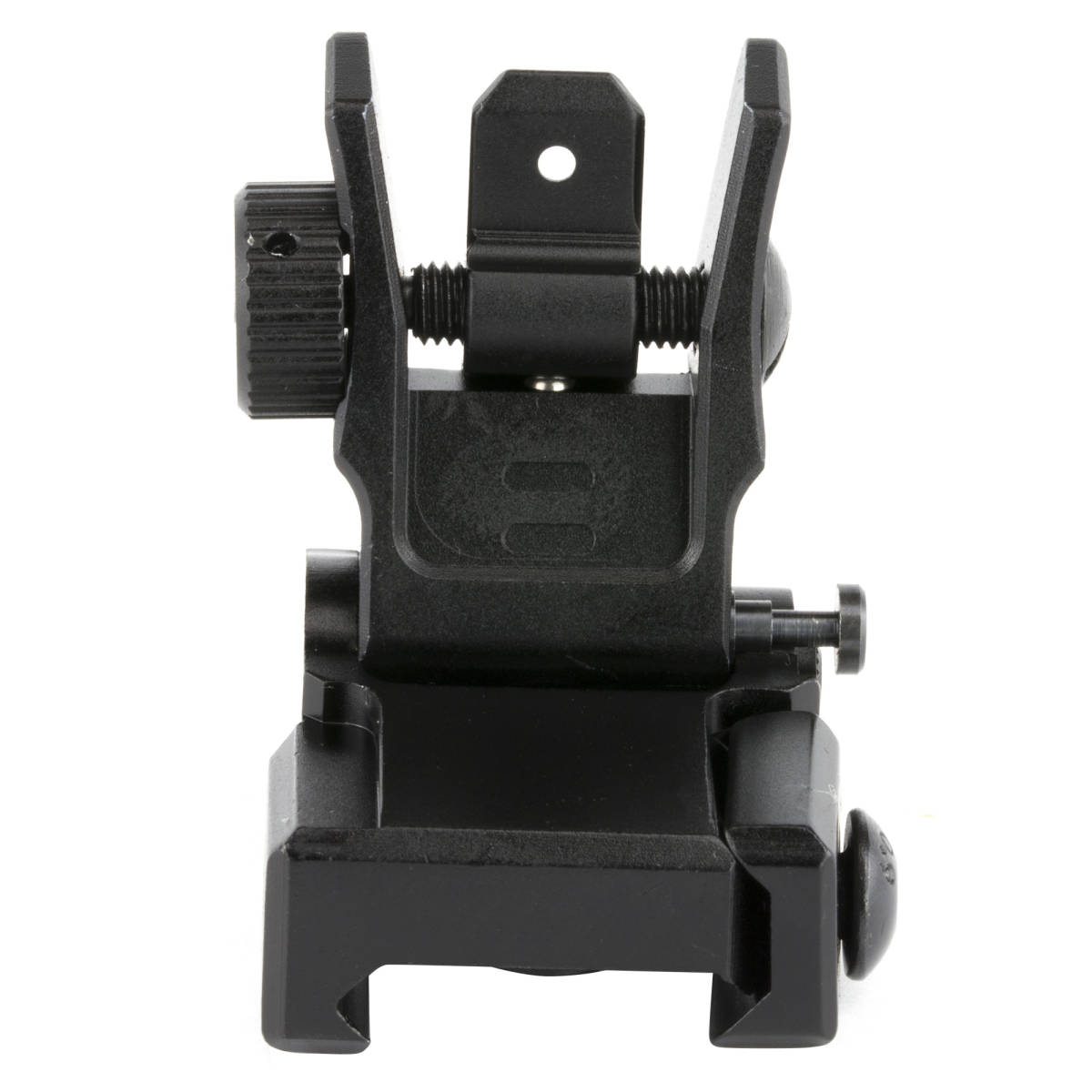 UTG Low Profile Flip-Up Rear Sight AR-15 Black Folding-img-1
