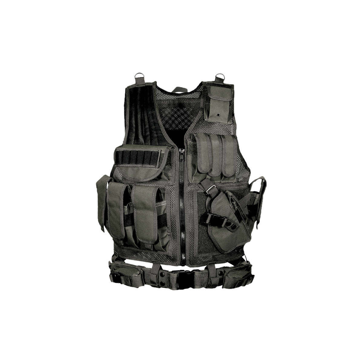 UTG PVCV547BT Tactical Vest OSFA Black Polyester - Tactical Gear at ...