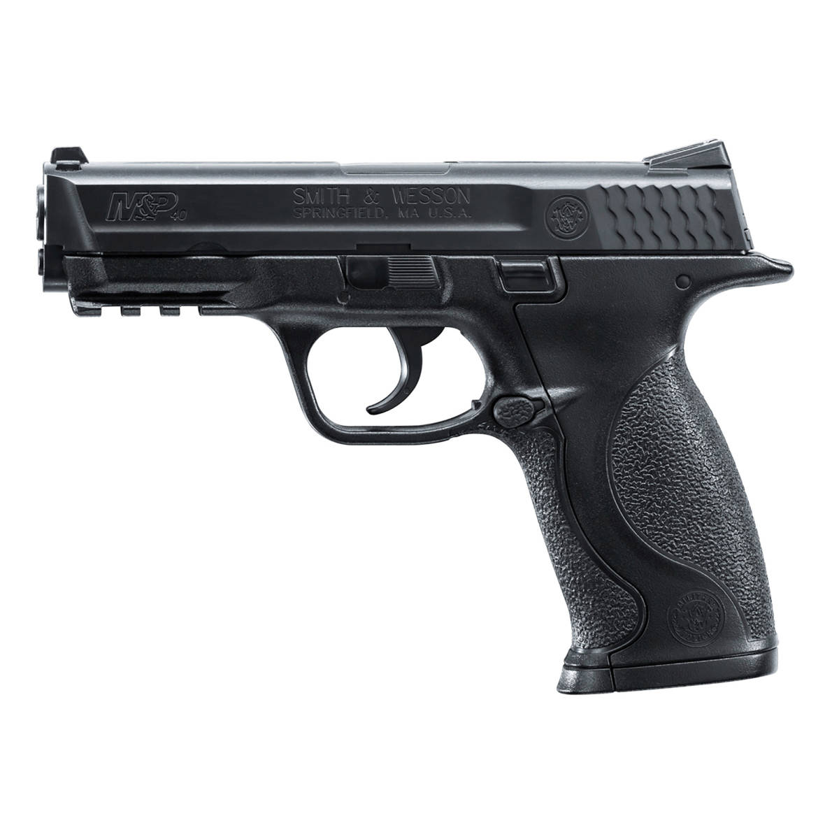 Umarex S&W Air Guns 2255050 M&P CO2 177 19+1 4.30” Black Polymer Grips-img-0