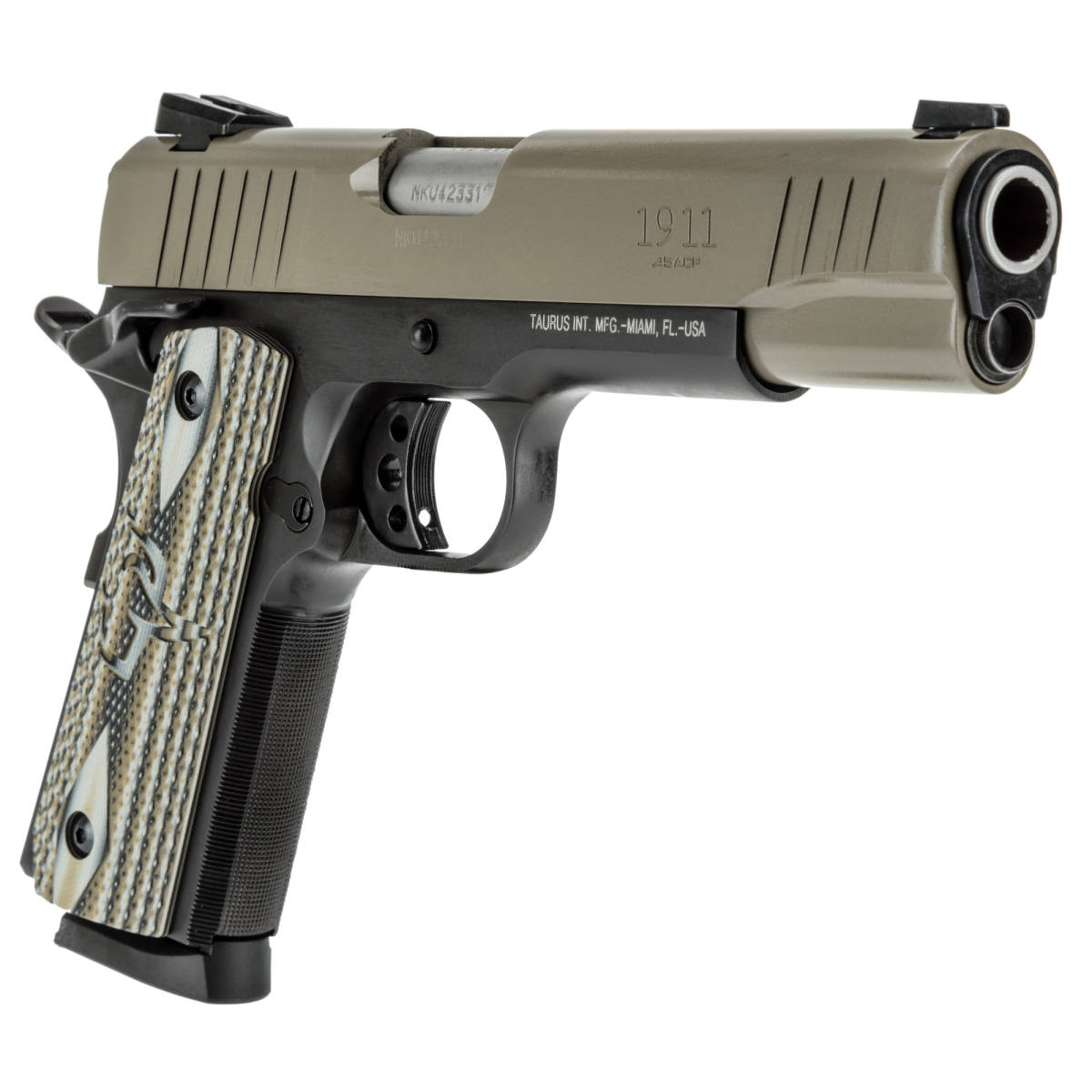 Taurus 1-191101S-VZ 1911 45 ACP Caliber with 5” Barrel, 8+1 Capacity,...-img-2