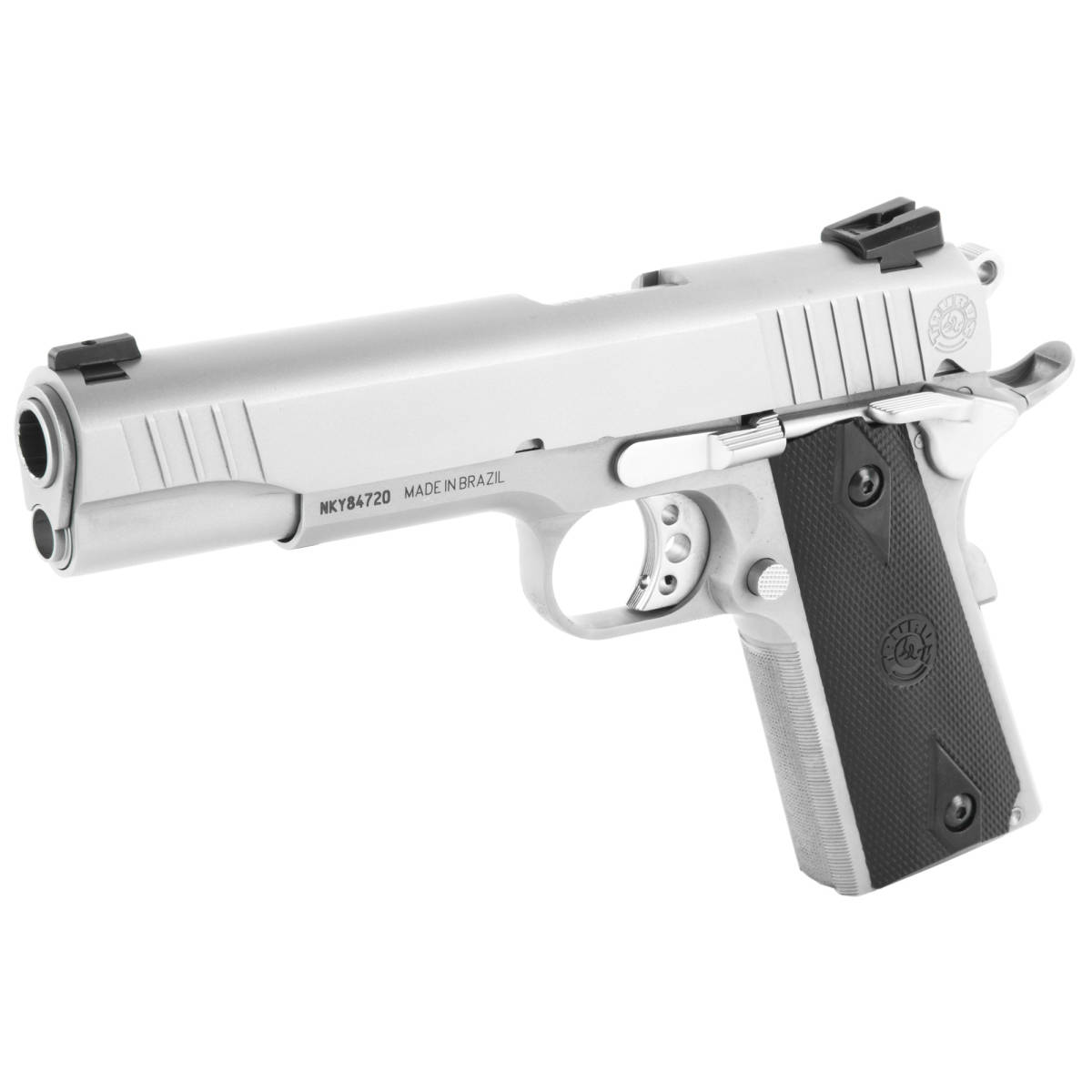 Taurus PT1911 45 ACP 5” Government 1911 Stainless 45Acp Full Size-img-2