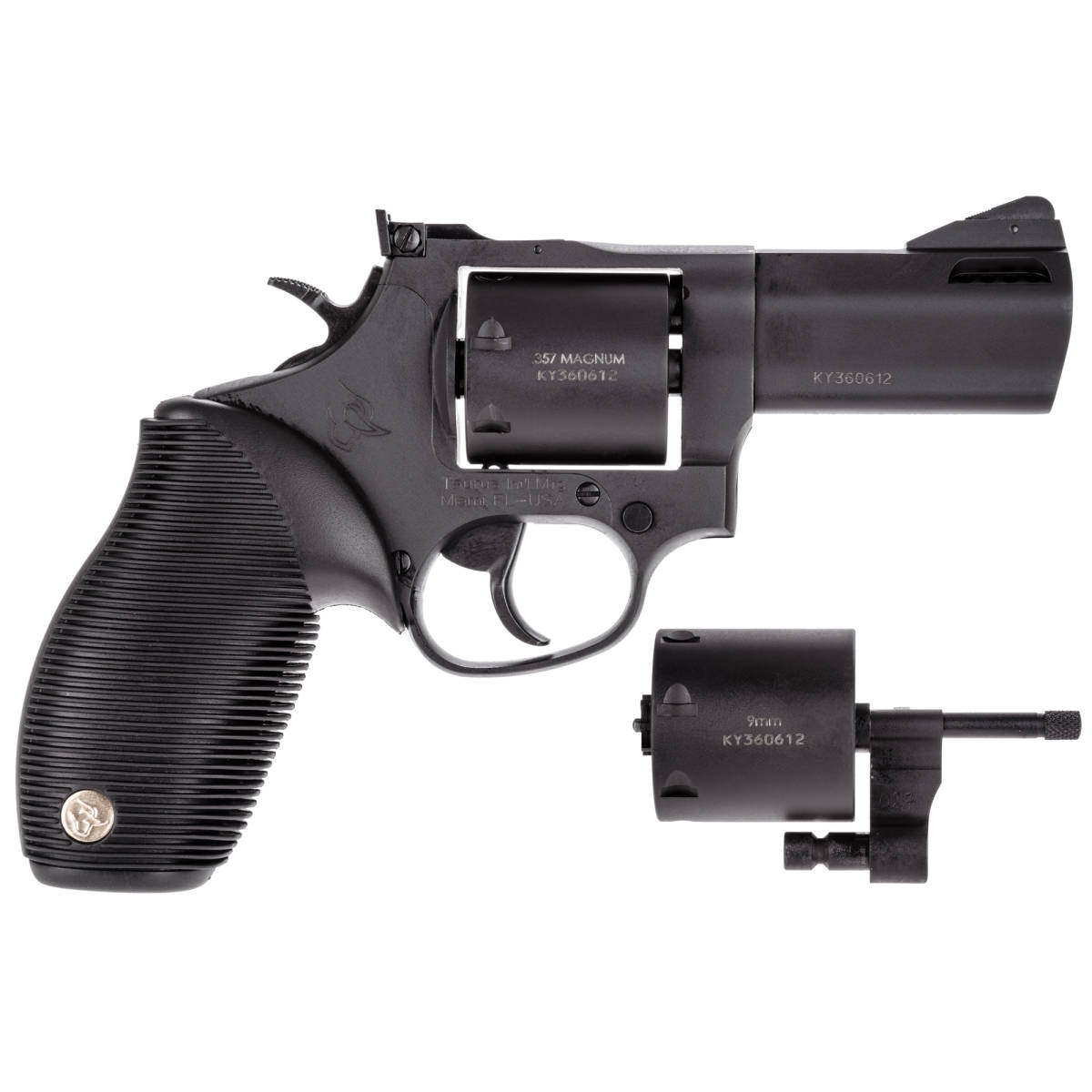 Taurus 2-692031 692 Medium 38 Special +P/357 Mag/9mm Luger 7 Shot 3”...-img-2