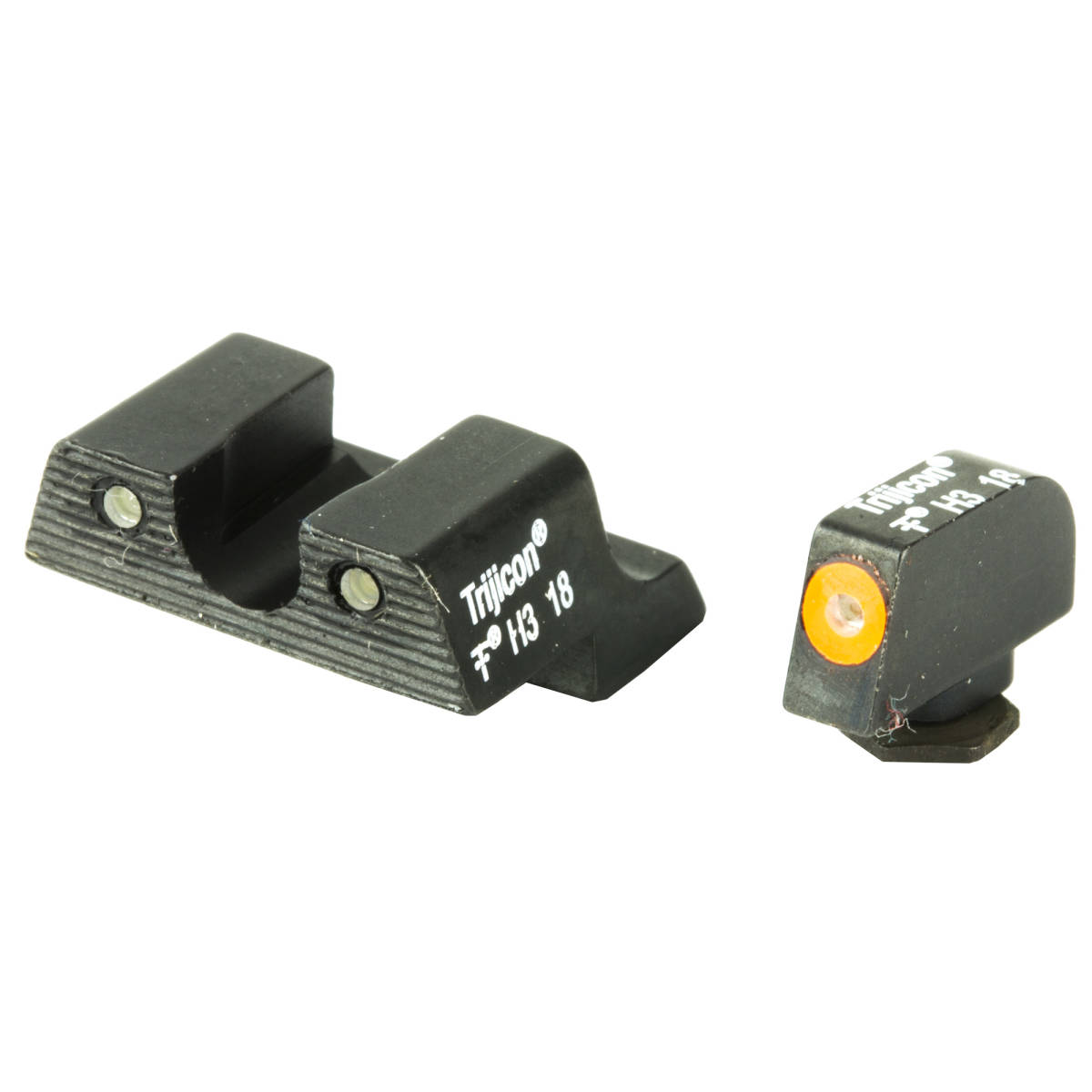 Trijicon 600846 HD XR Night Sight Set Green Tritium/Orange Outline Front-img-2