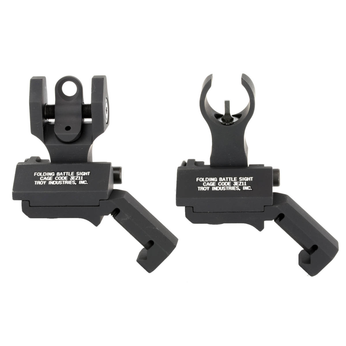 Troy Ind SSIG45SHRBT00 45 Degree BattleSight Set- HK Front & Round Rear...-img-1