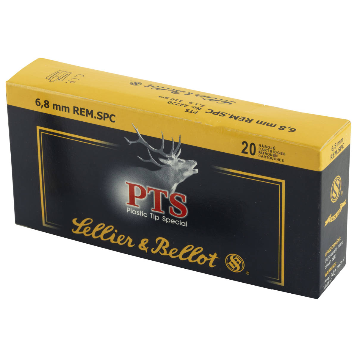 Sellier & Bellot SB68B Rifle 6.8mmRemSPC 110gr Plastic Tip Special 20...-img-3