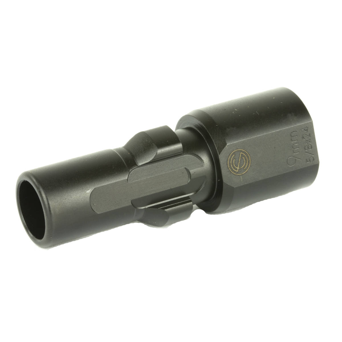 SilencerCo AC2609 3-Lug Muzzle Device 9mm Luger 5/8”-24 tpi-img-2