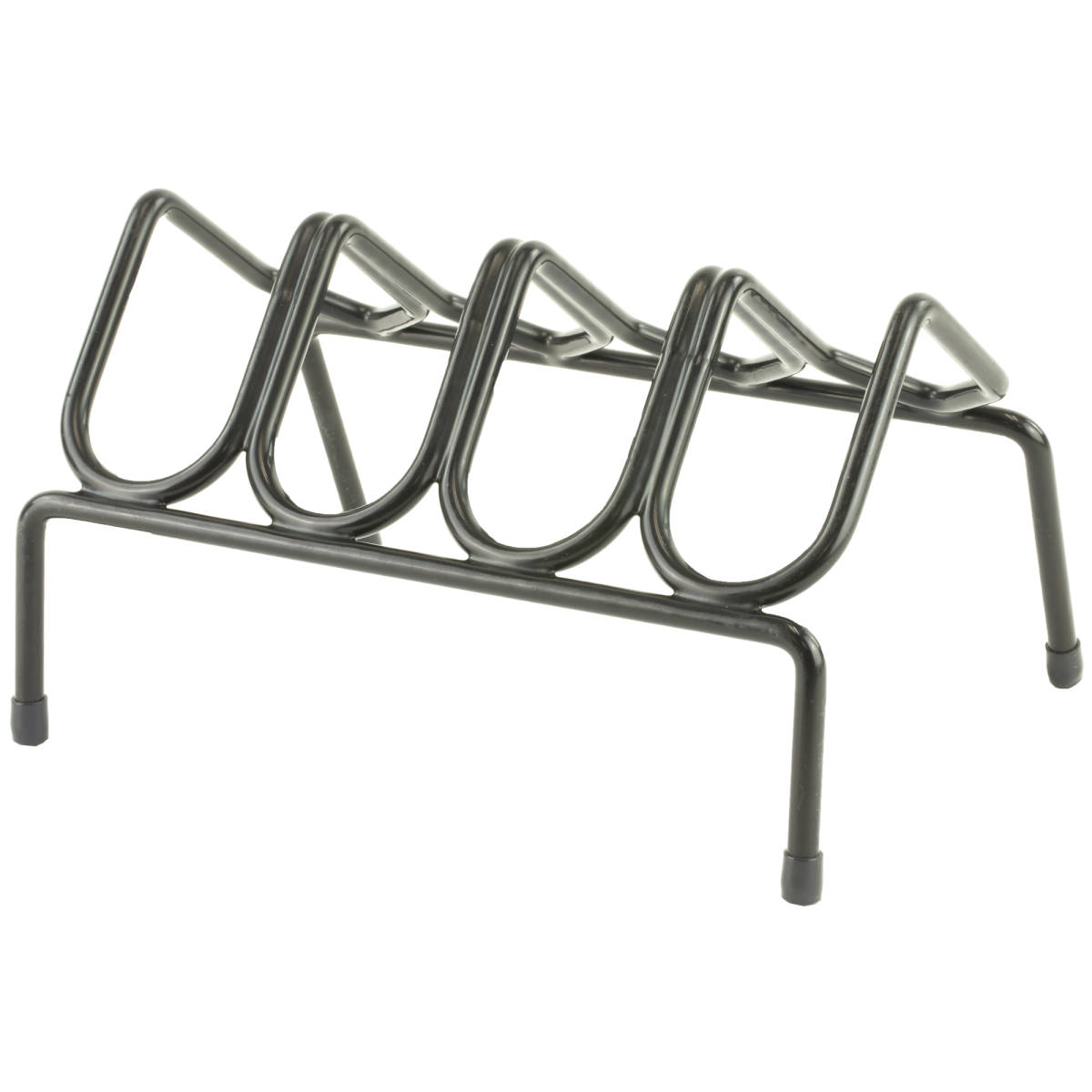 SnapSafe 75820 Pistol Rack Black PVC Coated Steel Holds 4 Handgun Gun
