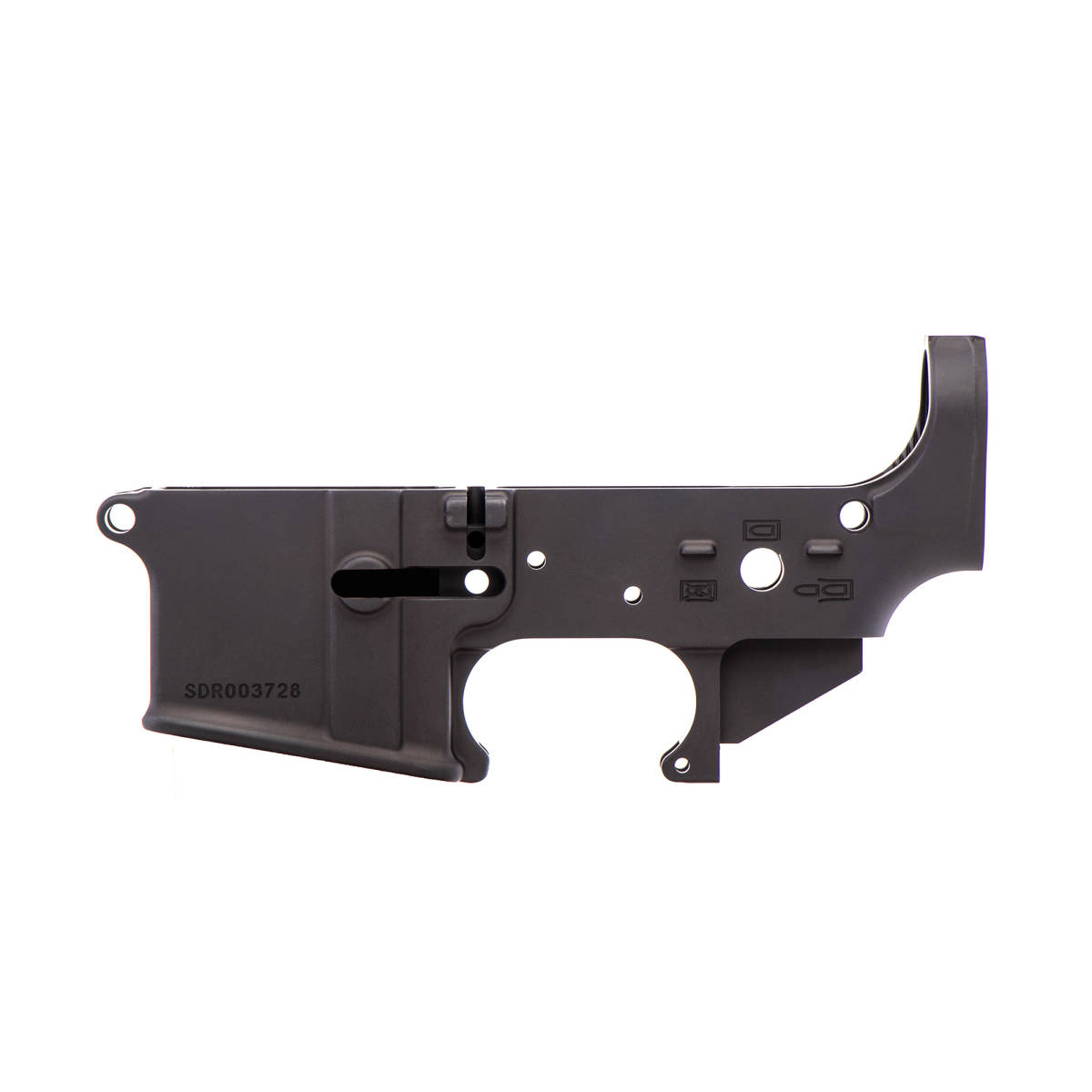 Spikes STLS045 No Logo Stripped Lower Receiver Multi-Caliber 7075-T6...-img-1