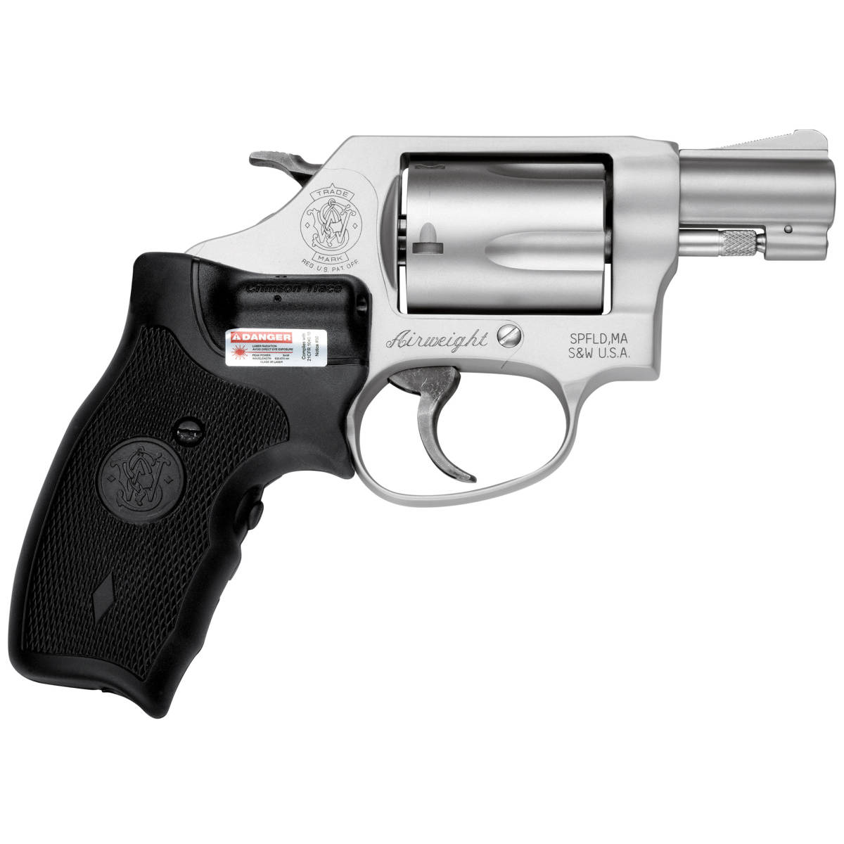 Smith & Wesson S&W Model 637 38 Special 1.88" 5rd Stainless Crimson...-img-1