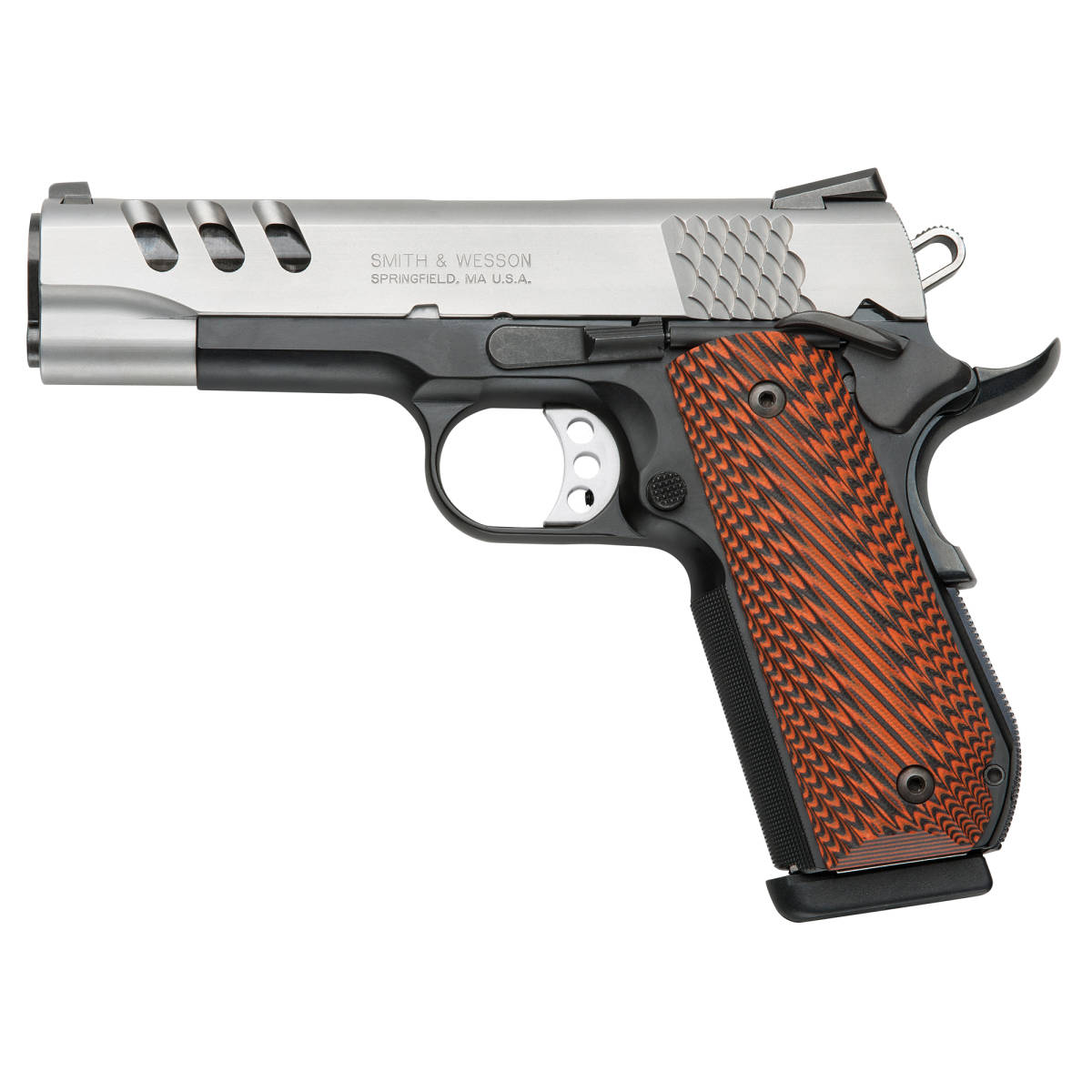 Smith & Wesson S&W 1911 45 ACP 4.25" 8+1 Stainless Performance Center...-img-2