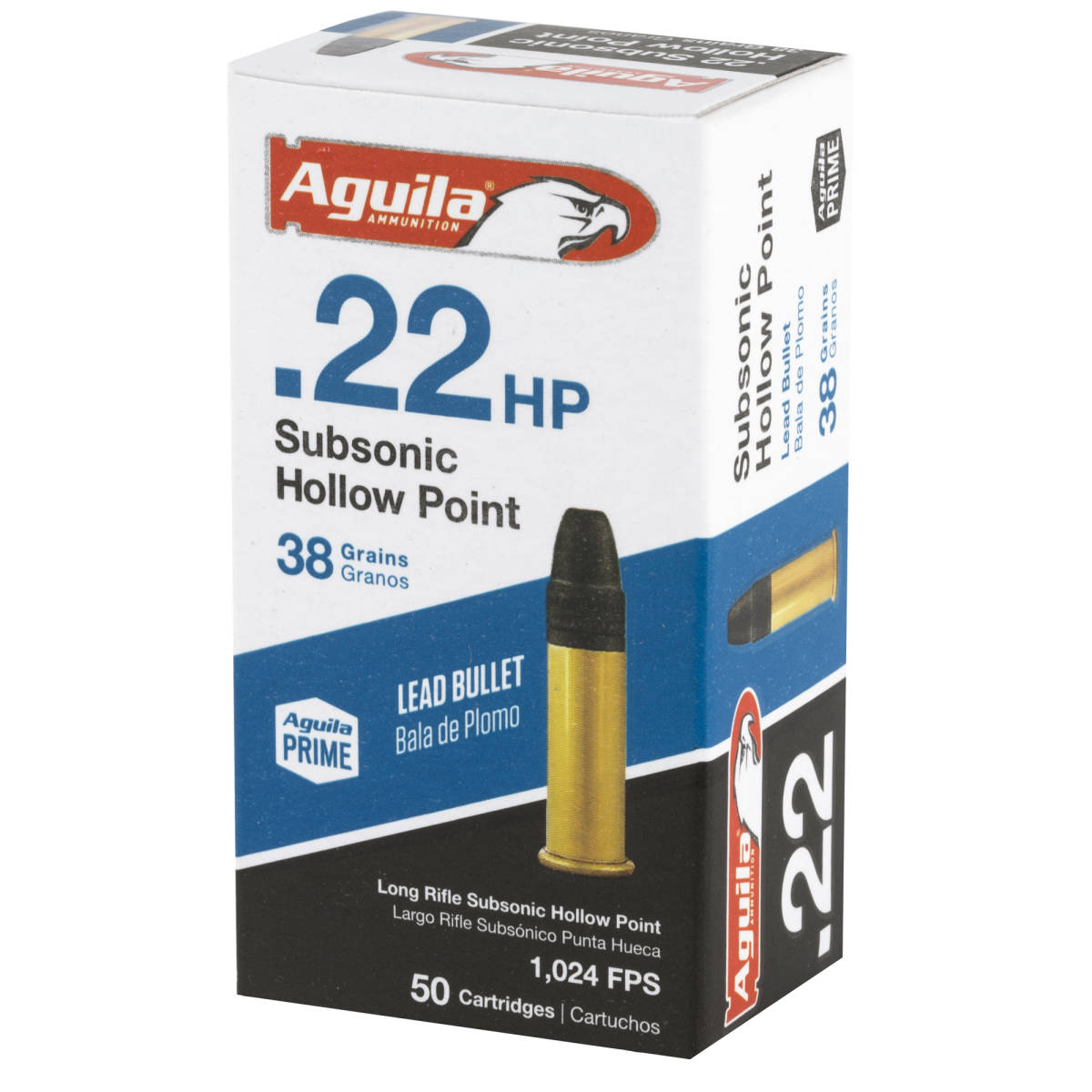 Aguila Subsonic 22 LR 38 gr Hollow Point HP 22LR ammo SS-img-2