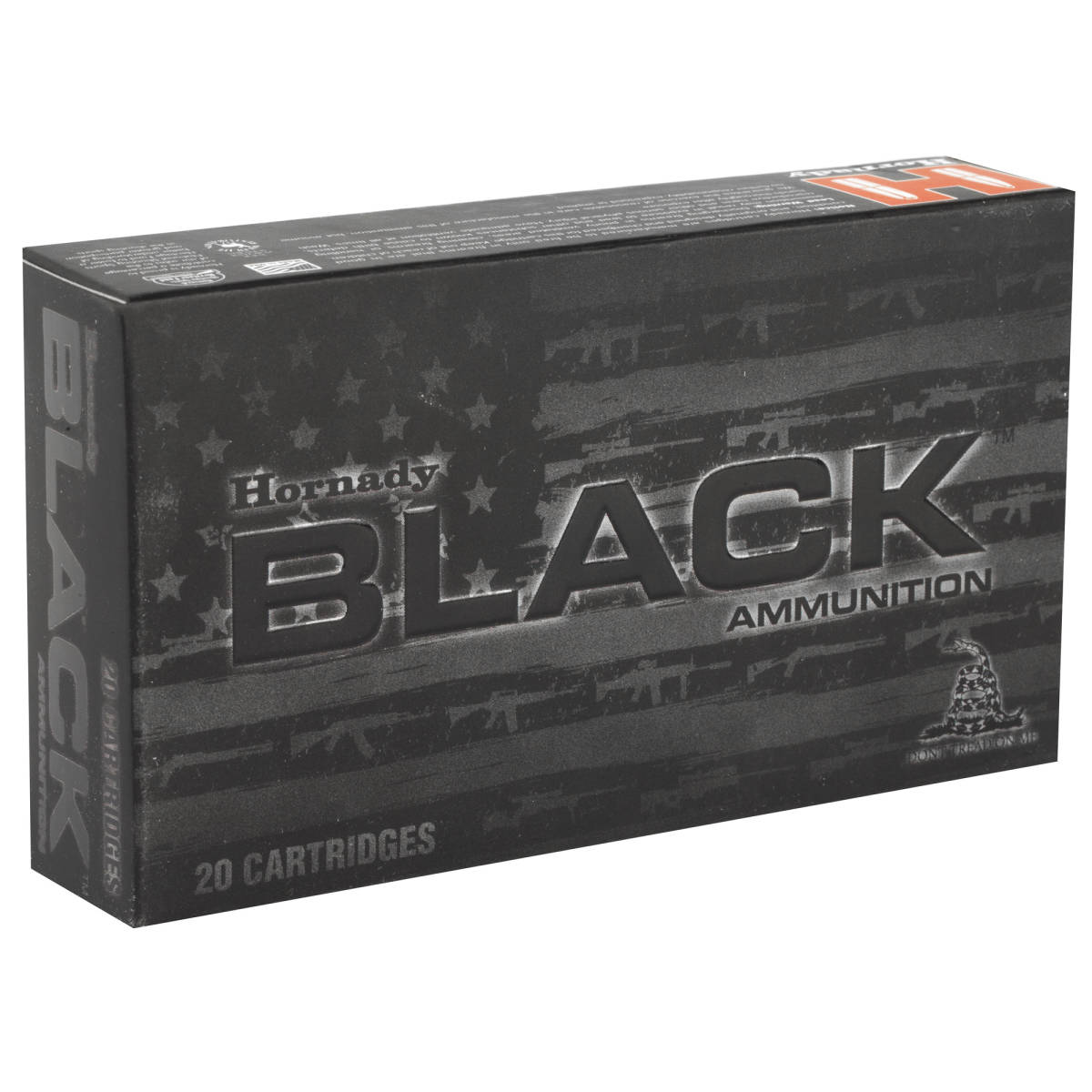 Hornady Black Ammunition Grendel Grain Eld Match Rnd Box Rifle Ammunition At