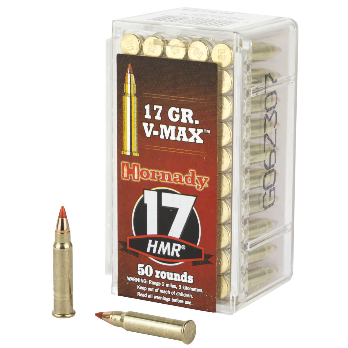 Hornady 83170 Varmint Express 17 HMR gr V Max 50 Per Box/ 40 Case-img-1