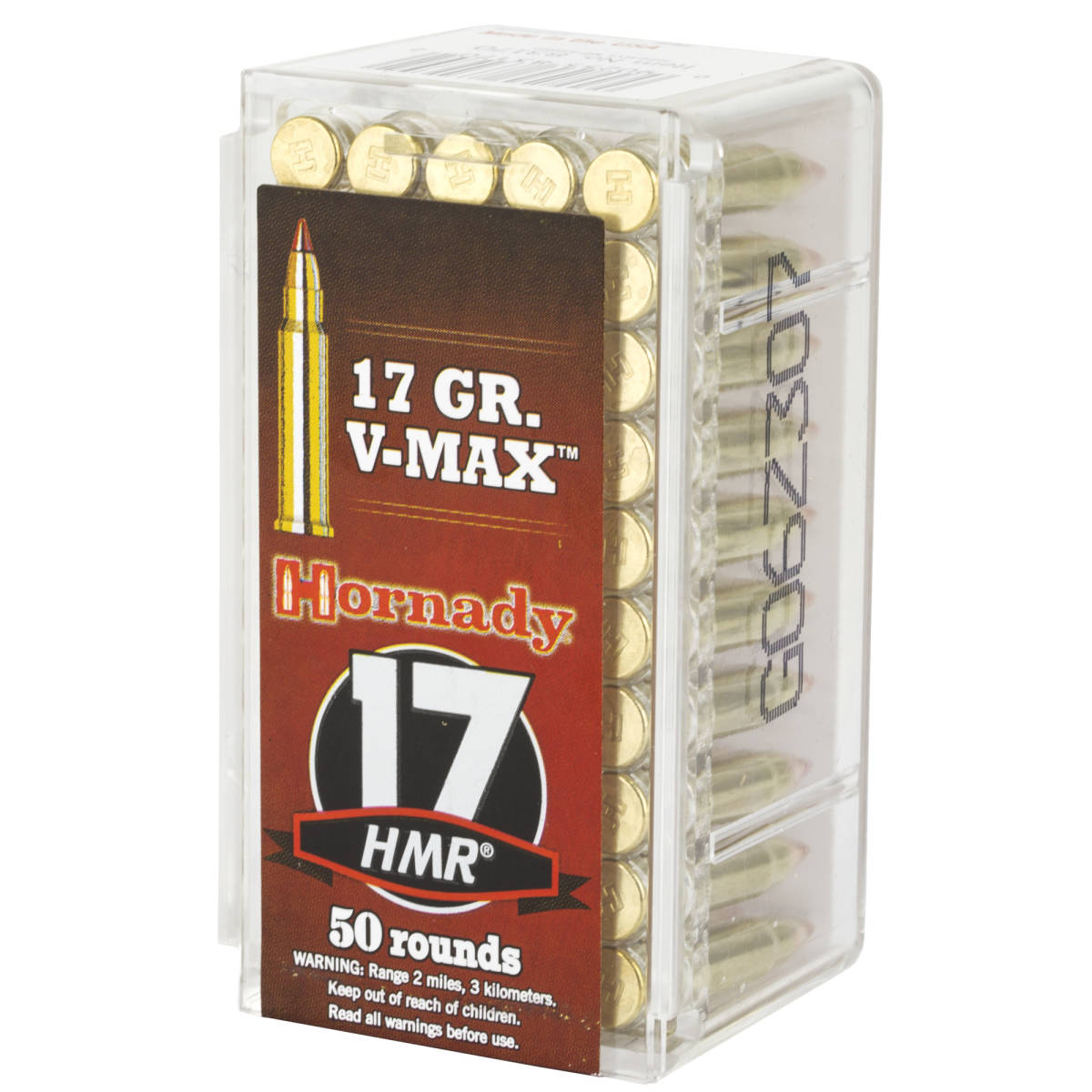 Hornady 83170 Varmint Express 17 HMR gr V Max 50 Per Box/ 40 Case-img-3