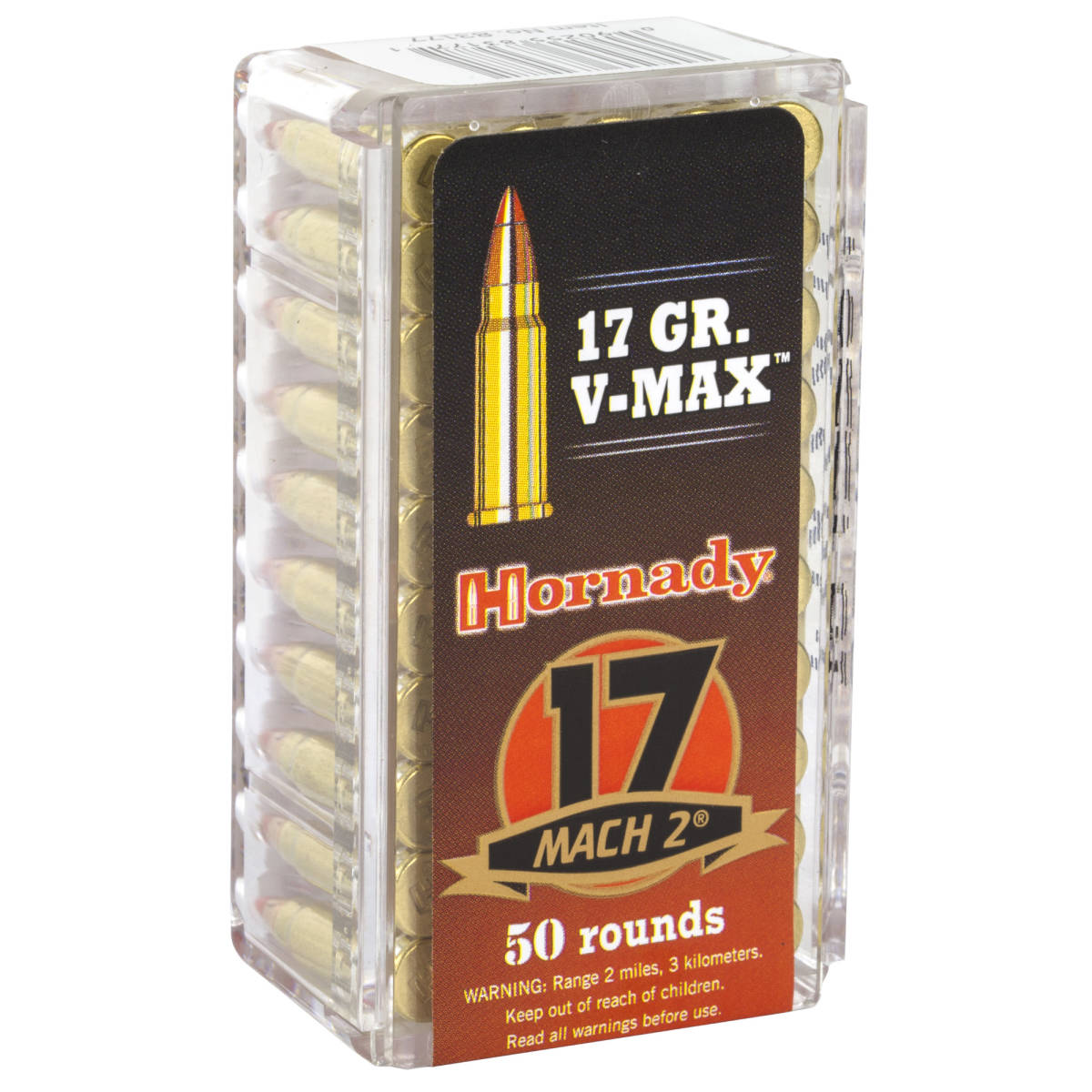 Hornady 83177 Varmint Express 17 HM2 gr V Max 50 Per Box/ 100 Case-img-1