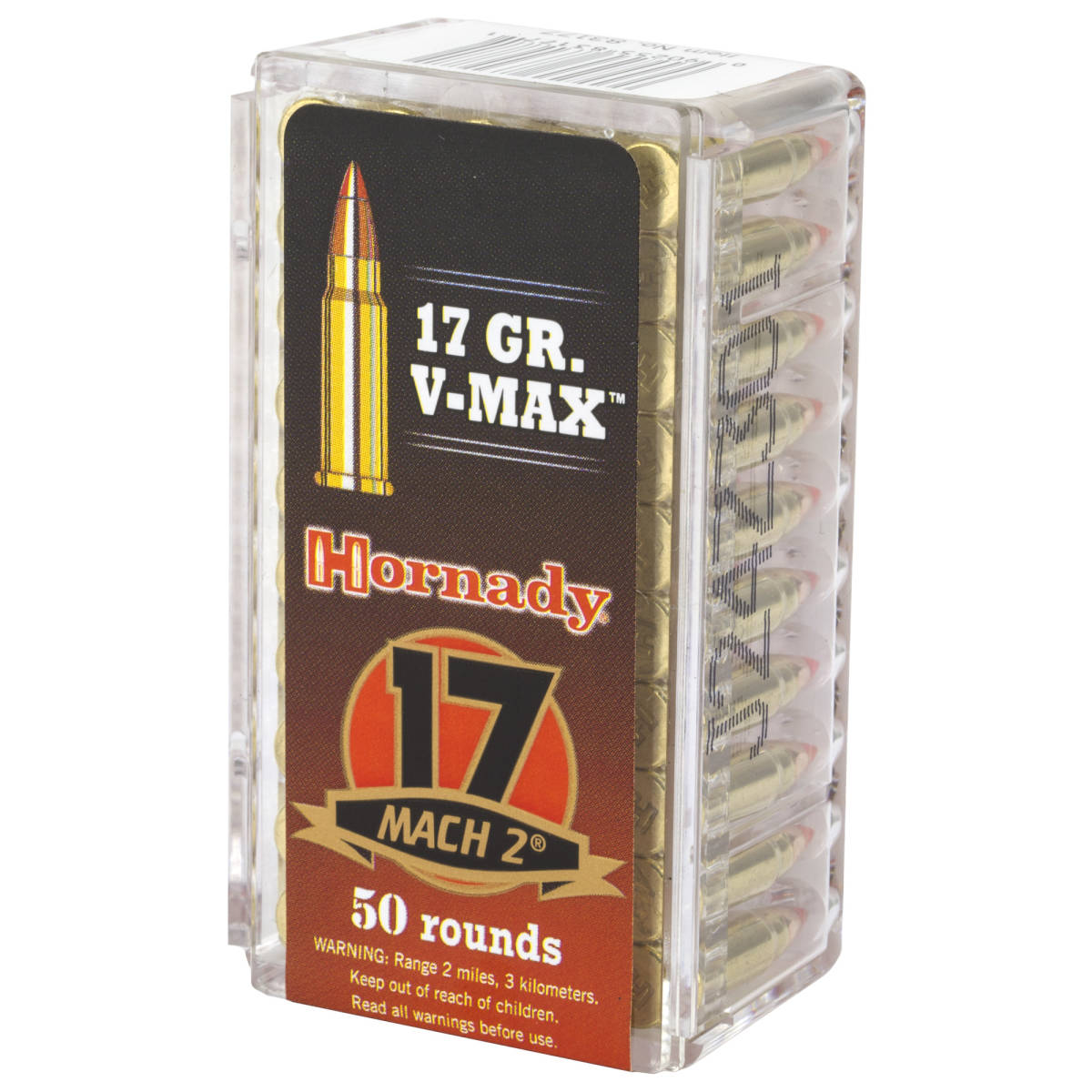 Hornady 83177 Varmint Express 17 HM2 gr V Max 50 Per Box/ 100 Case-img-2