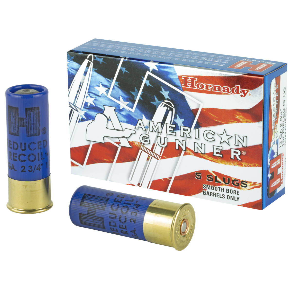 Hornady 86231 American Gunner 12 Gauge 2.75” 1 oz Rifled Slug Shot 5...-img-1