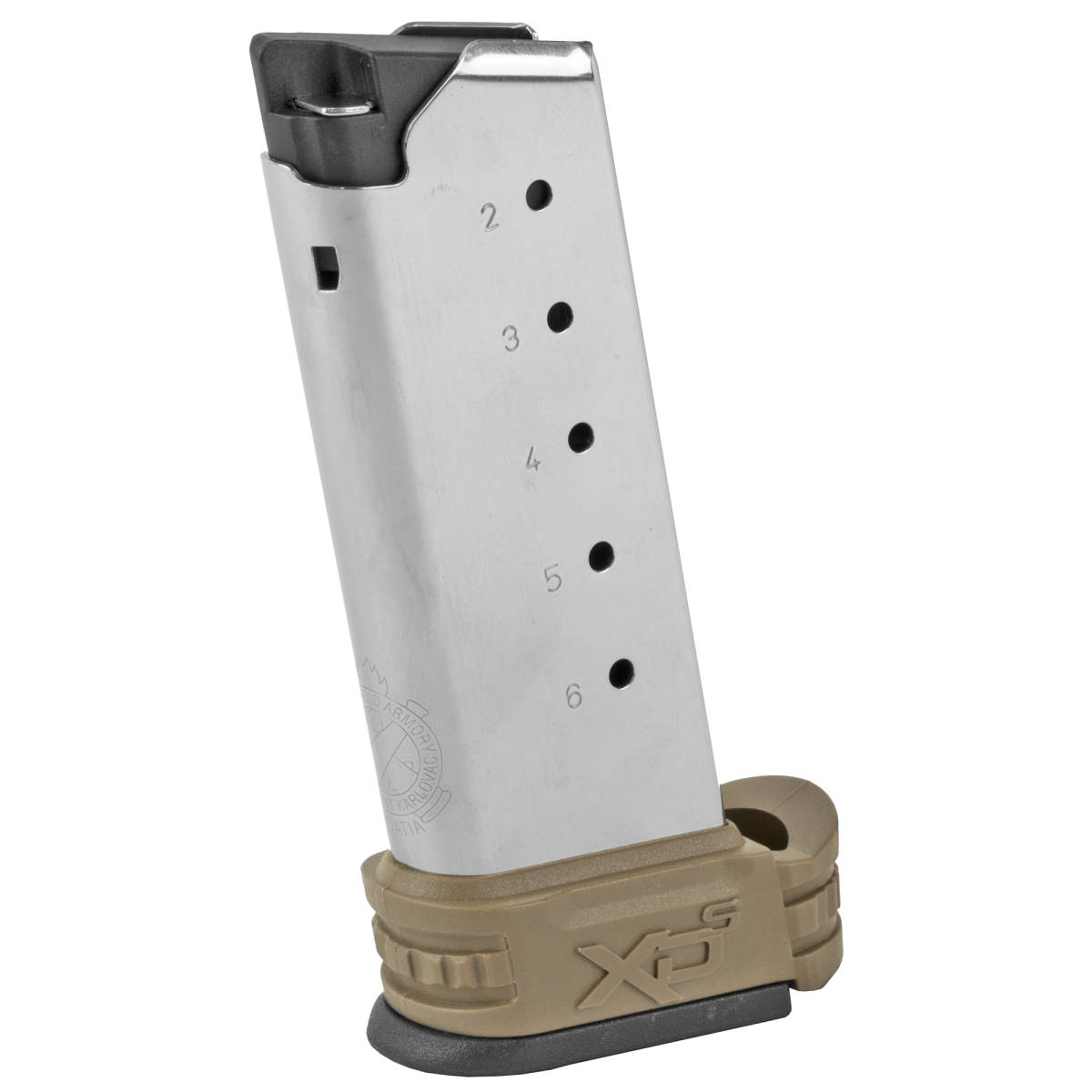 Springfield Armory XD-S Mod.2 Pistol 45 ACP 6rd FDE/Stainless NEW...-img-1