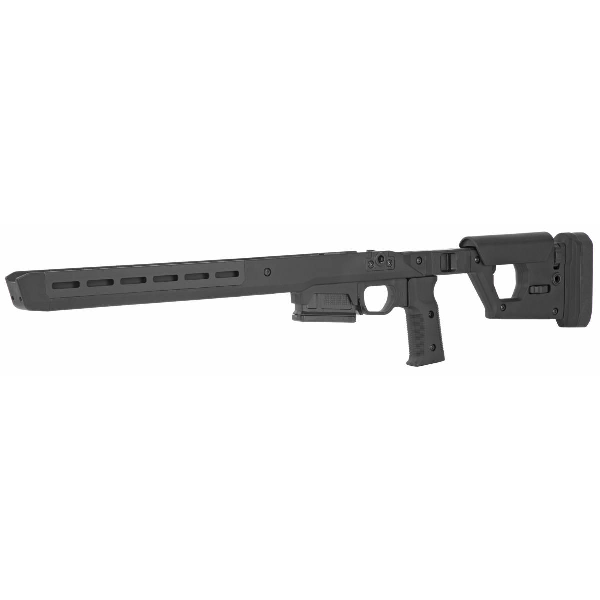 Magpul MAG997-BLK Pro 700 Stock Fixed w/Aluminum Bedding Black Synthetic-img-3
