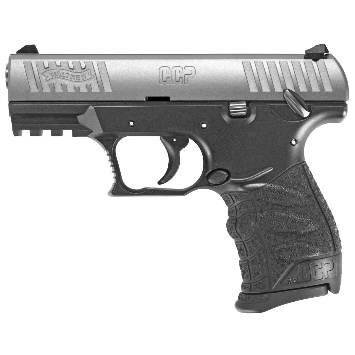 Walther CCP M2 380 ACP 3.54” 8+1 Black Polymer Frame Stainless Slide-img-0