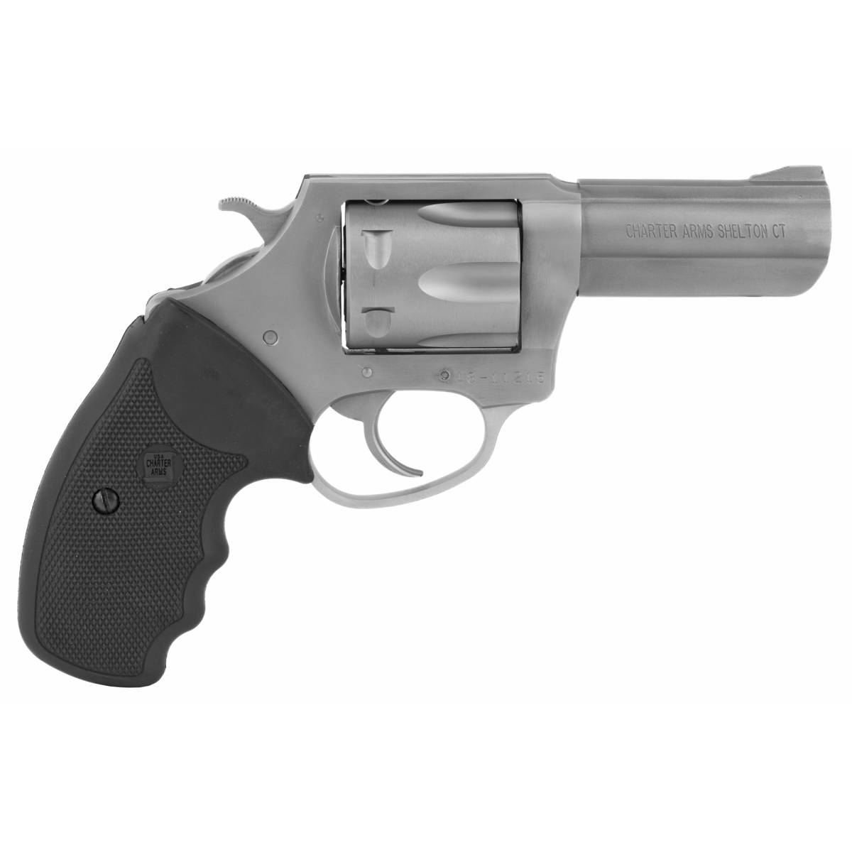 Charter Arms 73802 Pitbull Large 380 ACP 6 Shot 3” Stainless Steel...-img-1