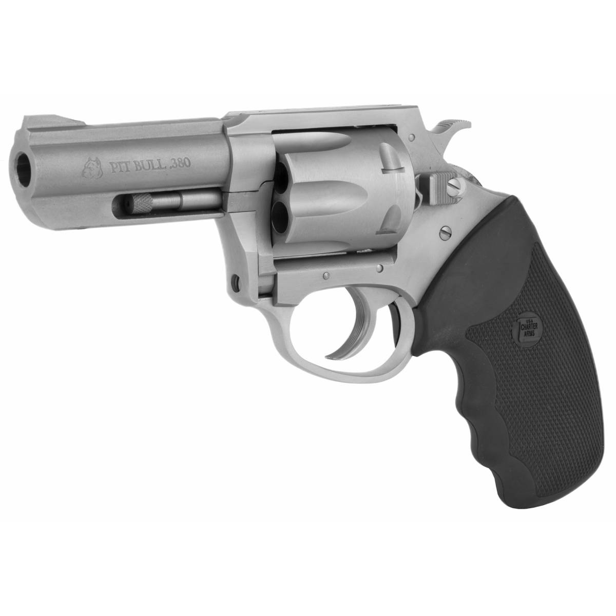 Charter Arms 73802 Pitbull Large 380 ACP 6 Shot 3” Stainless Steel...-img-2