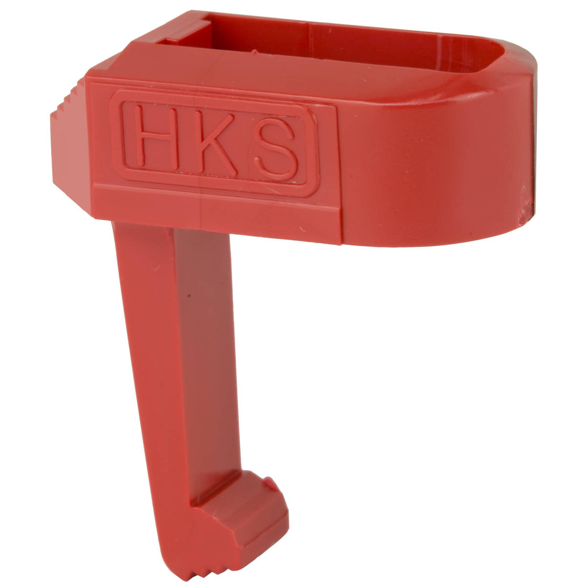 HKS 22B Speed Mag Loader Made of Plastic with Red Finish for 22 LR Pistols-img-1