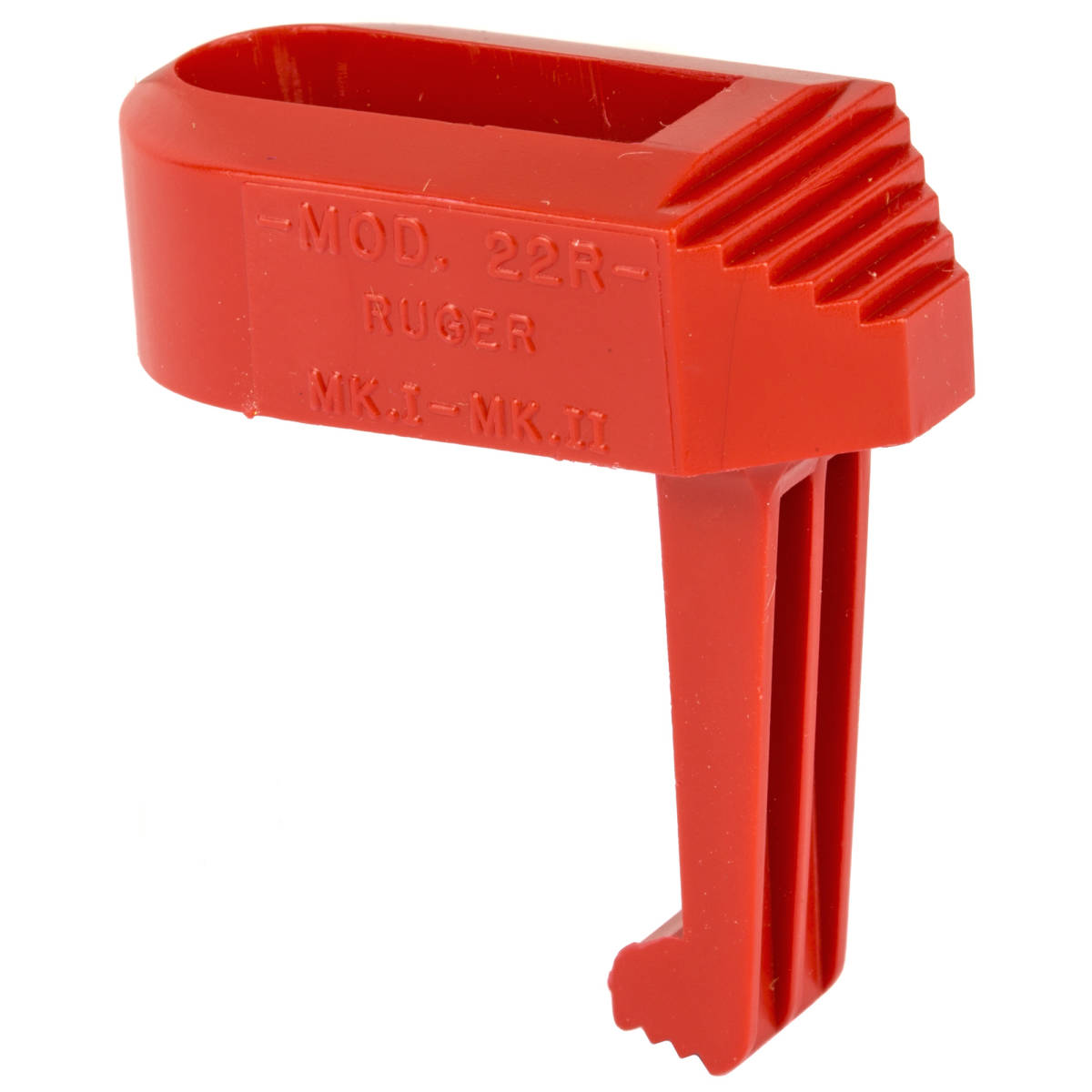 HKS 22R Speed Mag Loader Made of Plastic with Red Finish for 22 LR Ruger-img-1